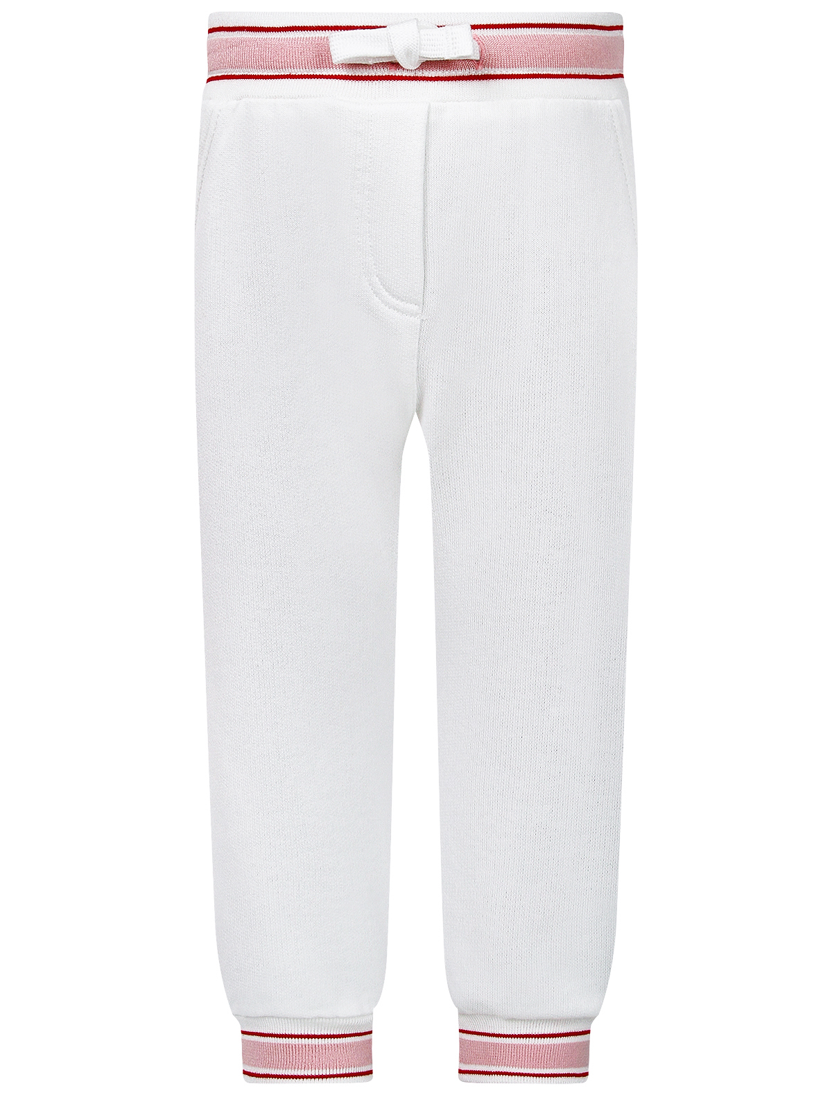 Брюки спортивные Dolce & Gabbana 2296111, цвет белый, размер 6