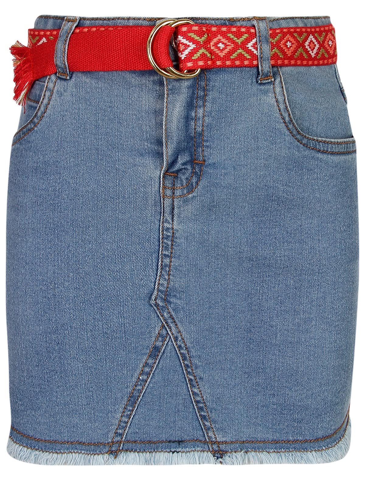 Юбка с ремнем