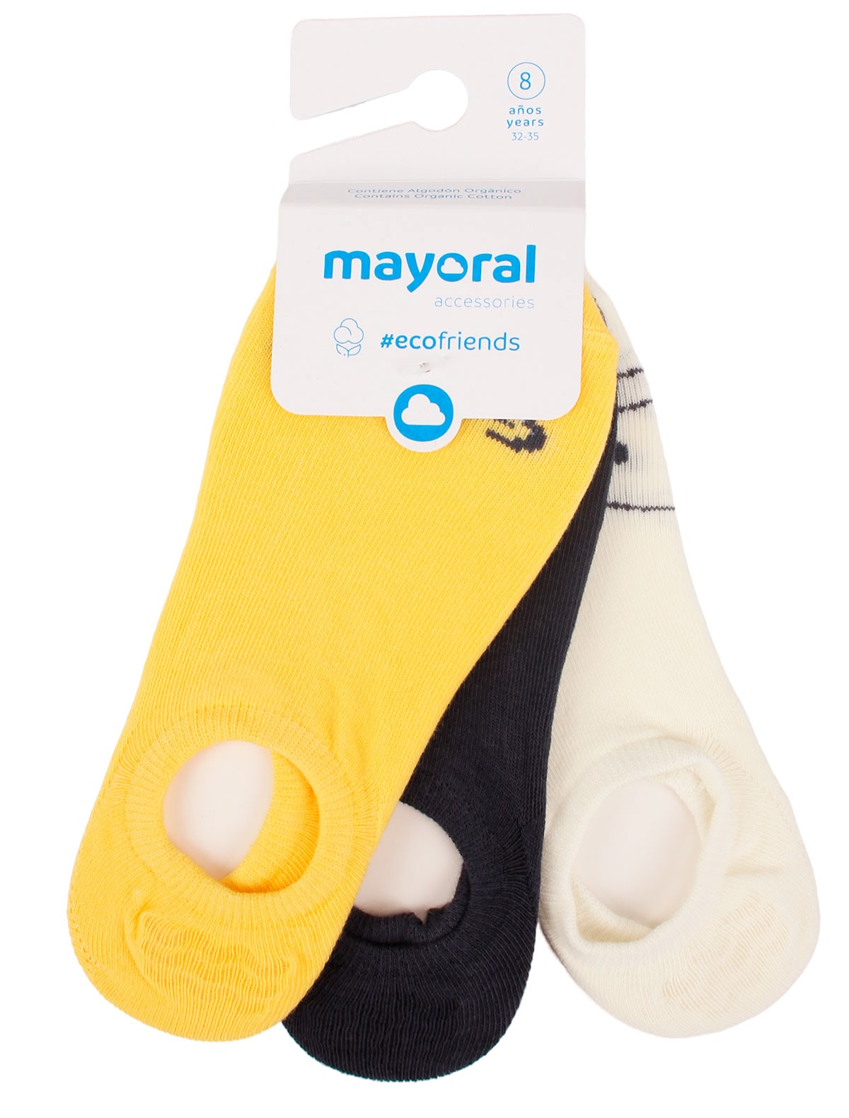 Носки-подследники, 3 пары