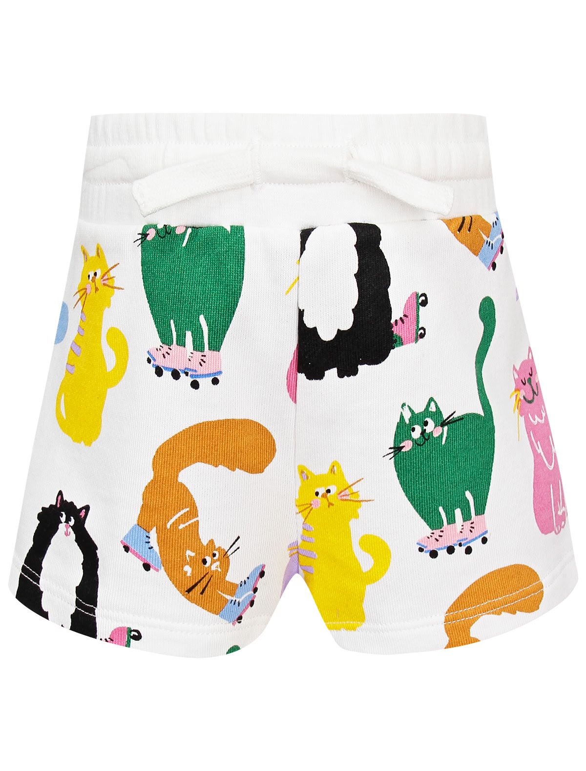 Шорты с принтом котики