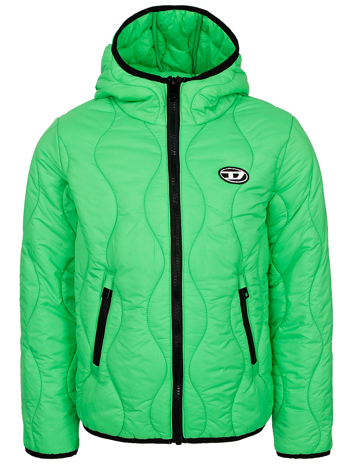 Куртка Diesel 2656209, цвет зеленый, размер 7 1074529410342 - фото 1