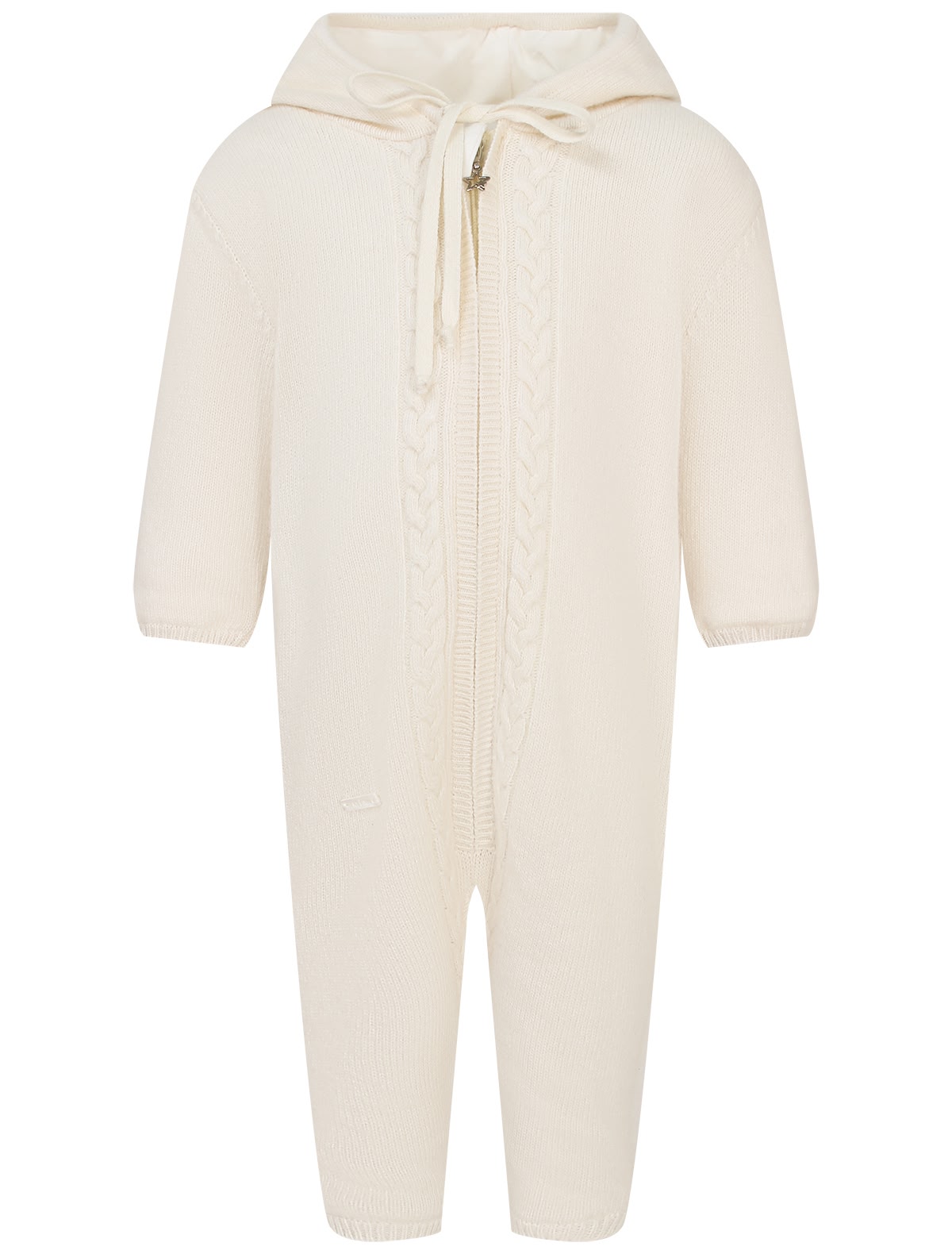 Кремовый комбинезон