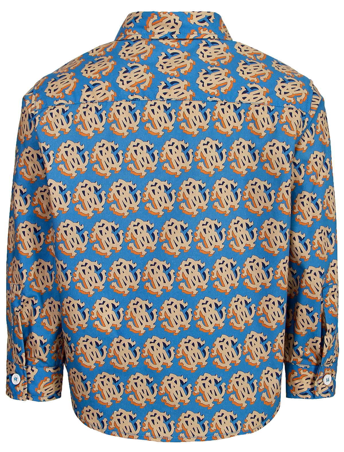 Рубашка Roberto Cavalli 2623679, цвет синий, размер 2 1014519387841 - фото 2