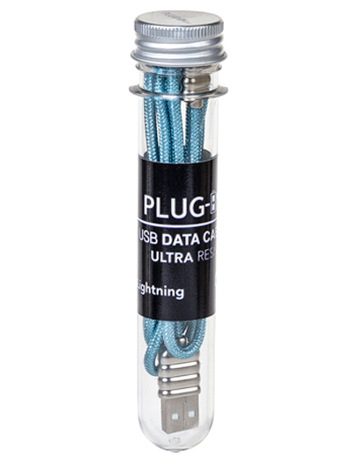 Кабель USB для зарядки PLUG-IN Box 2145858, цвет голубой
