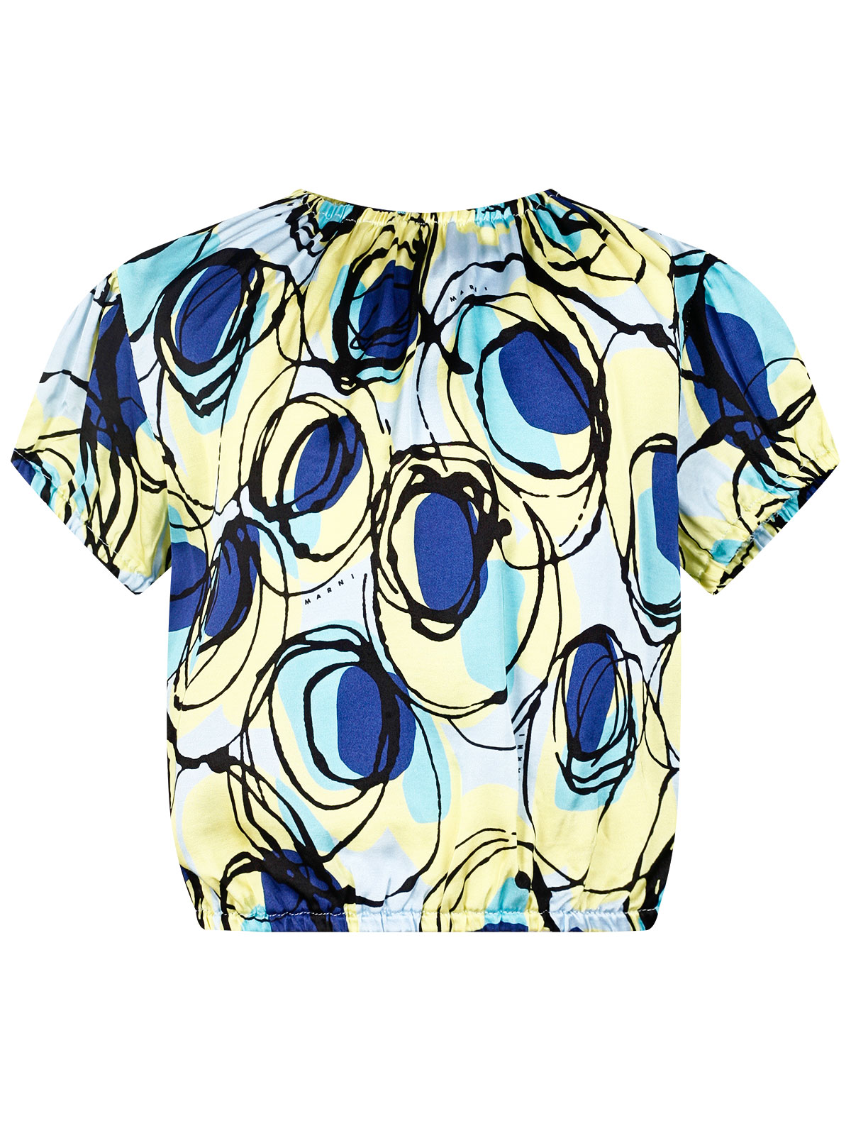 Блуза Marni 2412123, цвет разноцветный, размер 7 1034509271332 - фото 1