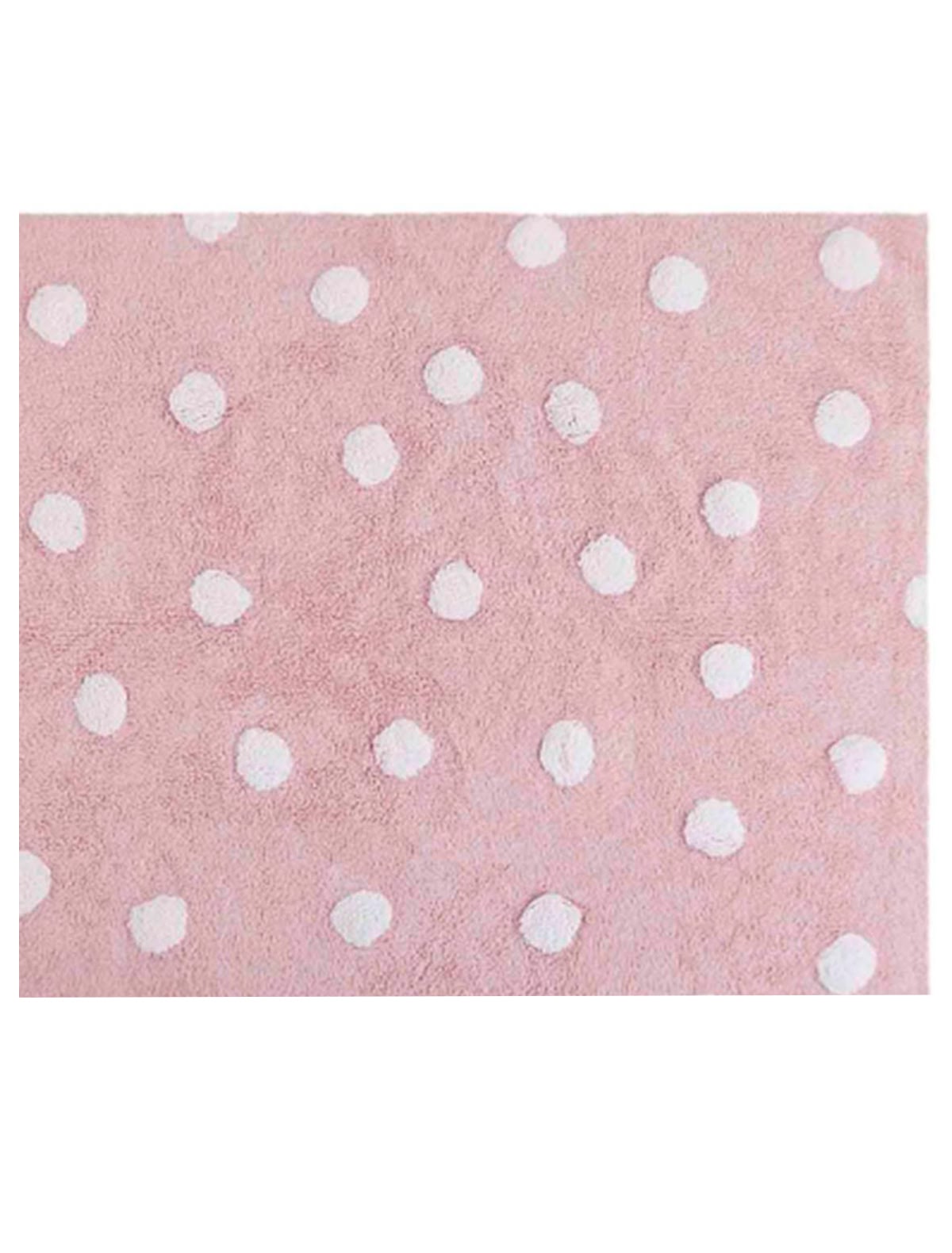 Ковер Polka Dots 120х160 см розового цвета