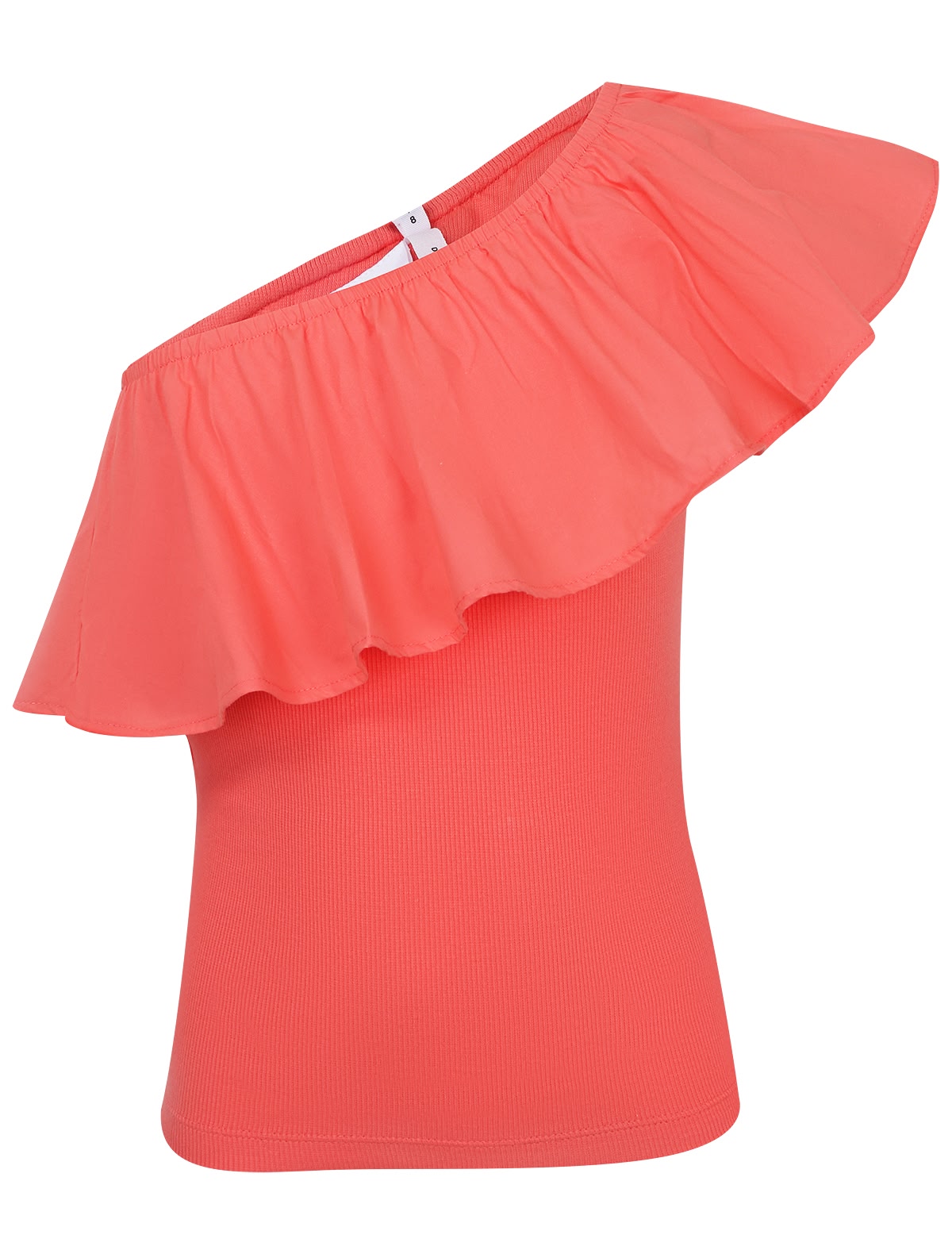 Ассиметричный розовый топ