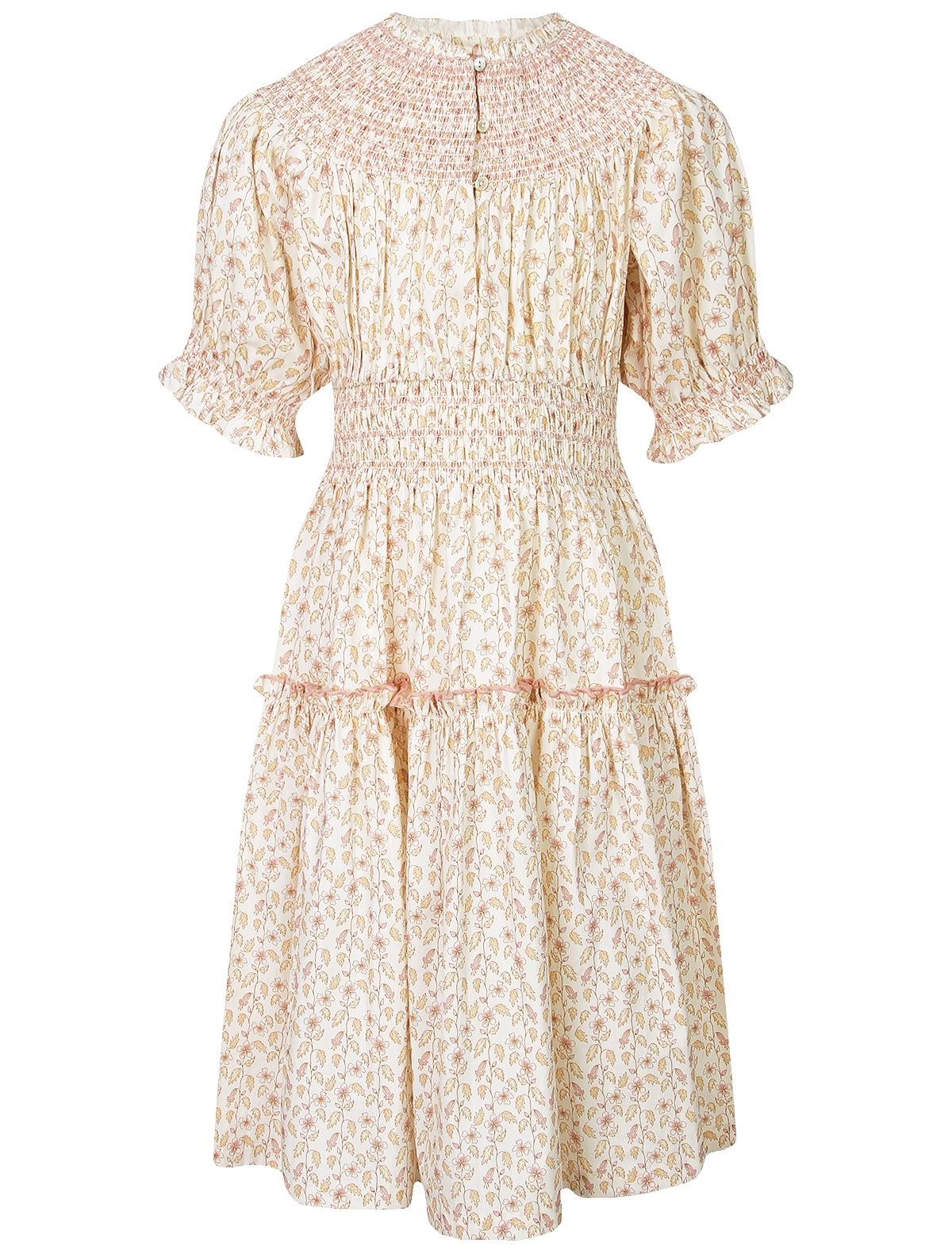 Платье с цветочным узором