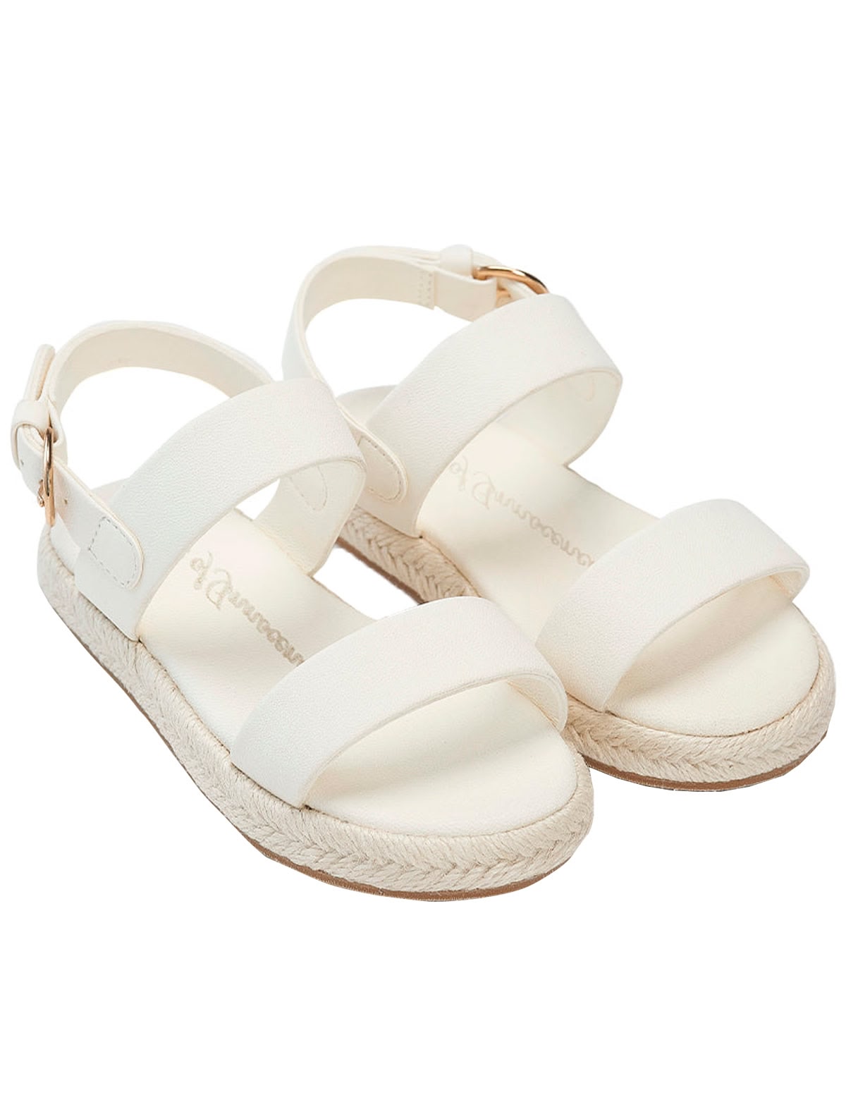 Белые Босоножки из натуральной кожи