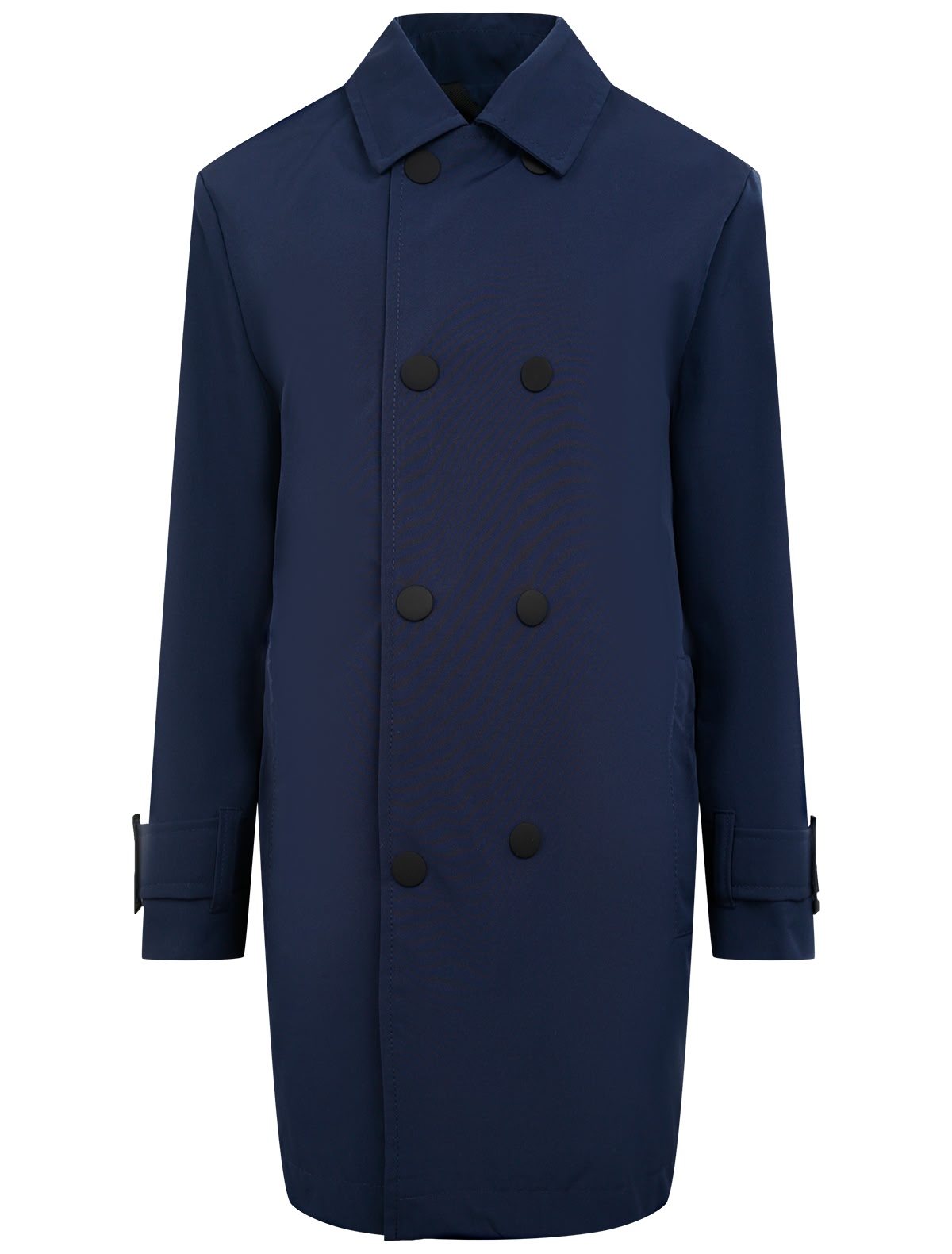 Плащ синего цвета