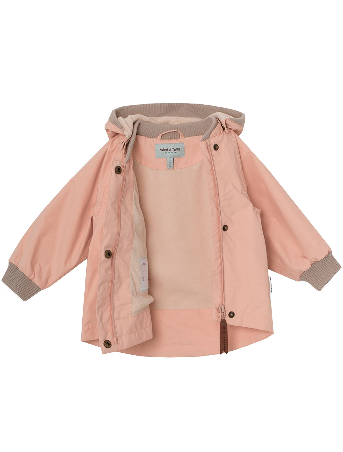 Куртка Mini a Ture 2403525, цвет розовый, размер 3 1074509271437 - фото 2