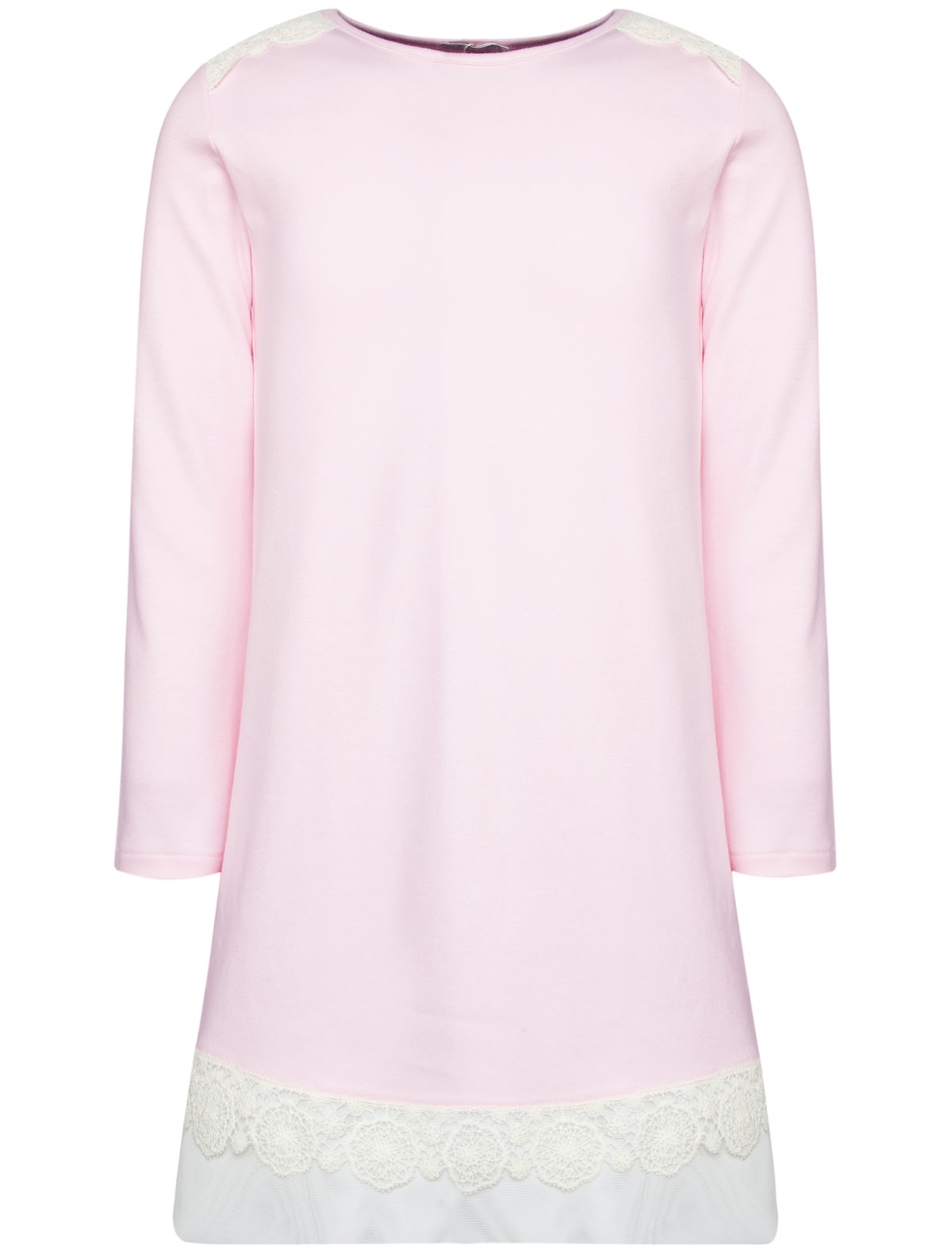 Ночная рубашка с кружевными вставками