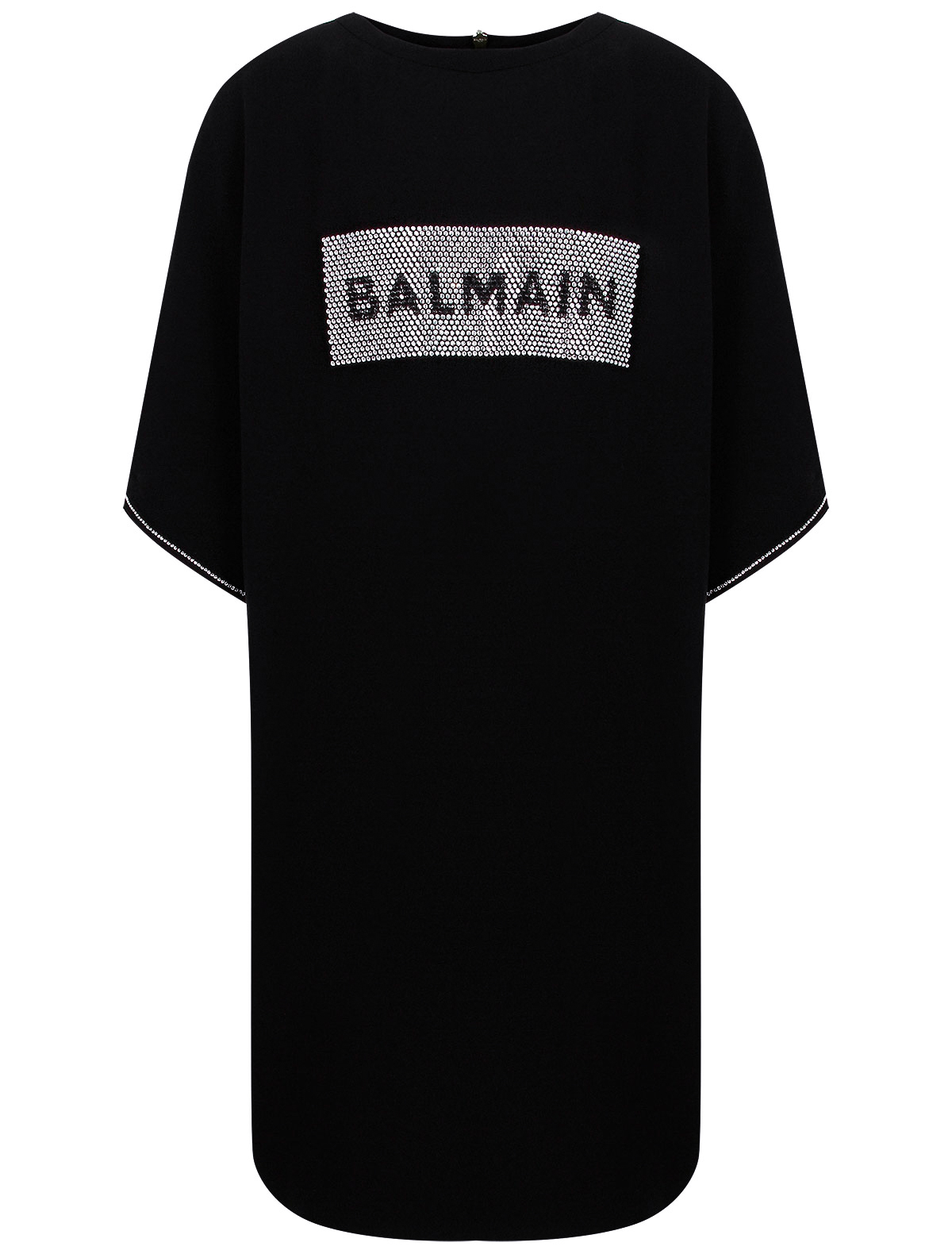 Платье Balmain черный  