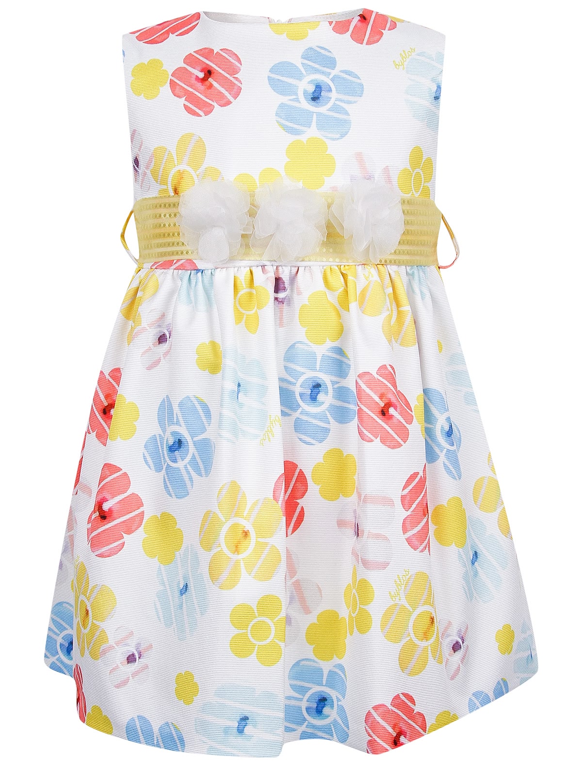 Платье с цветочным узором