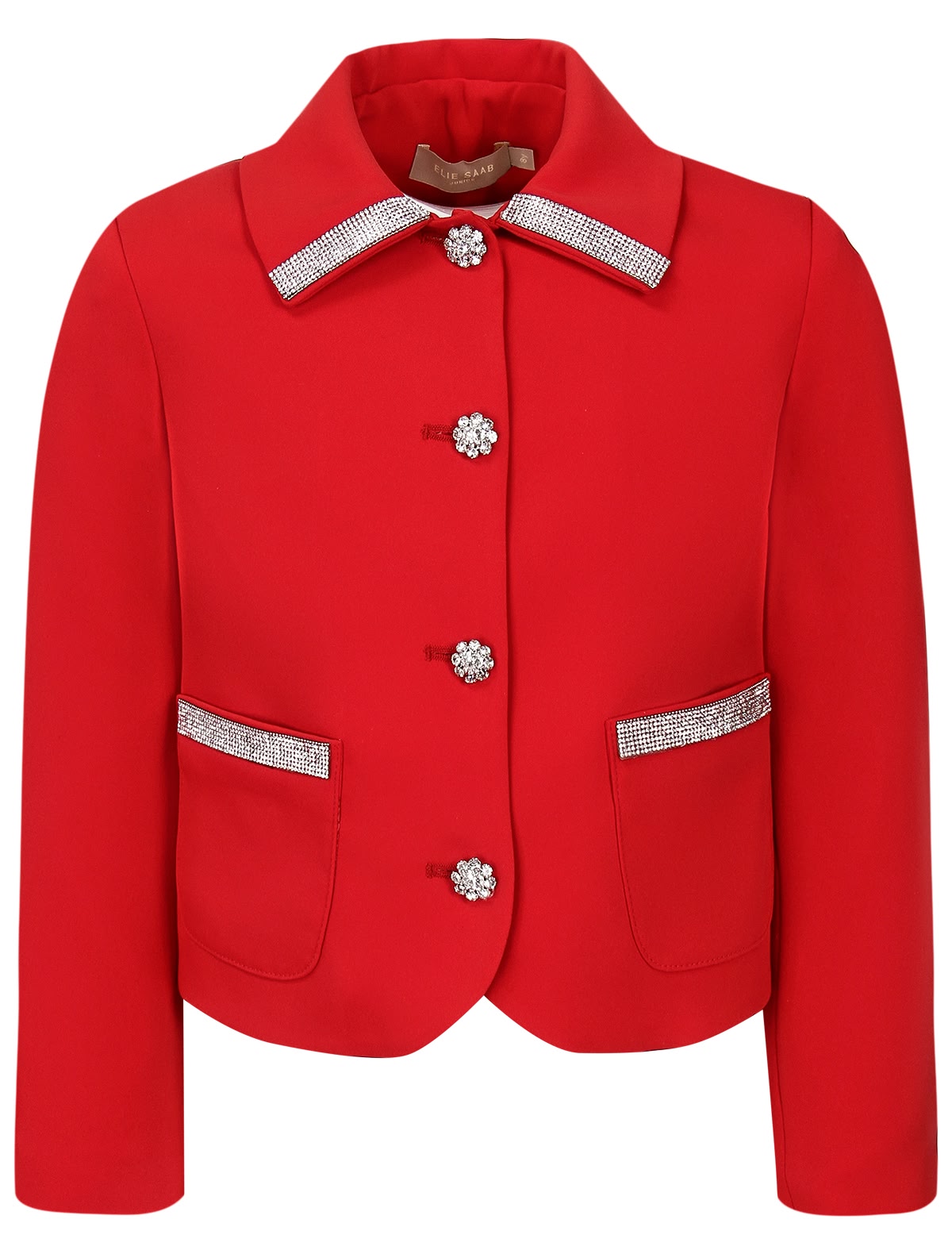 Жакет со сверкающей отделкой