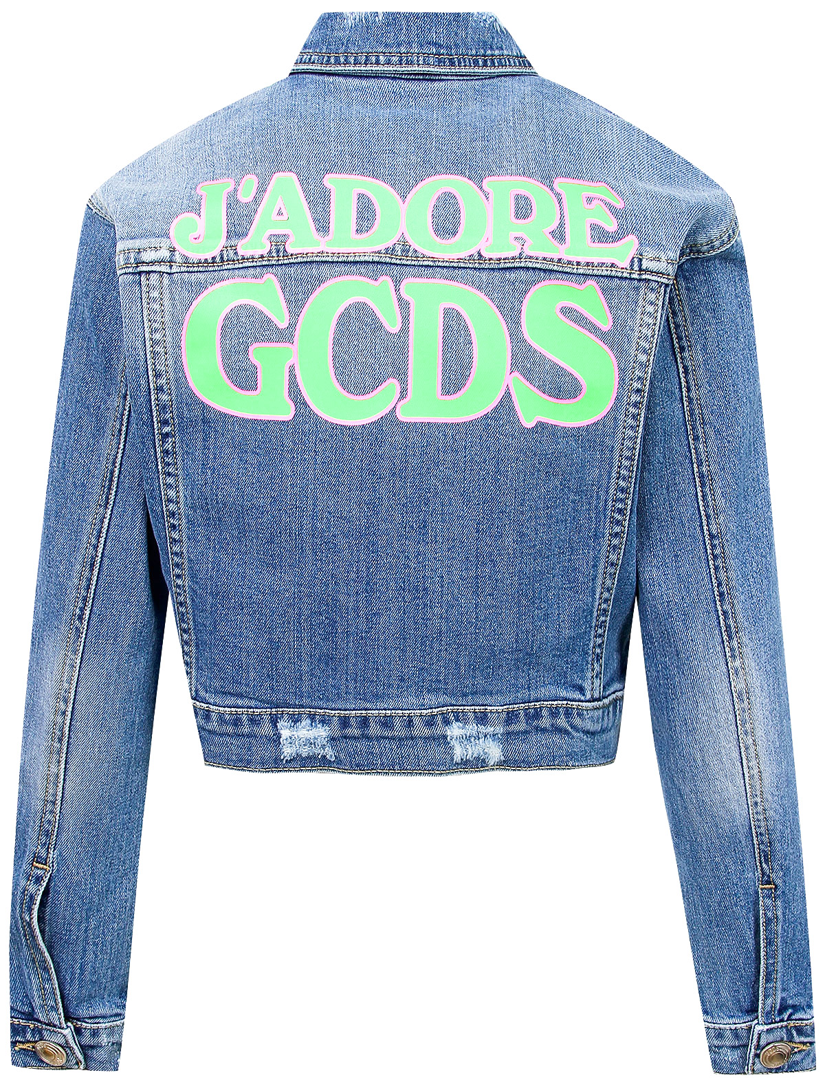 Куртка GCDS mini 2165638, цвет голубой, размер 9 1071509070060 - фото 2