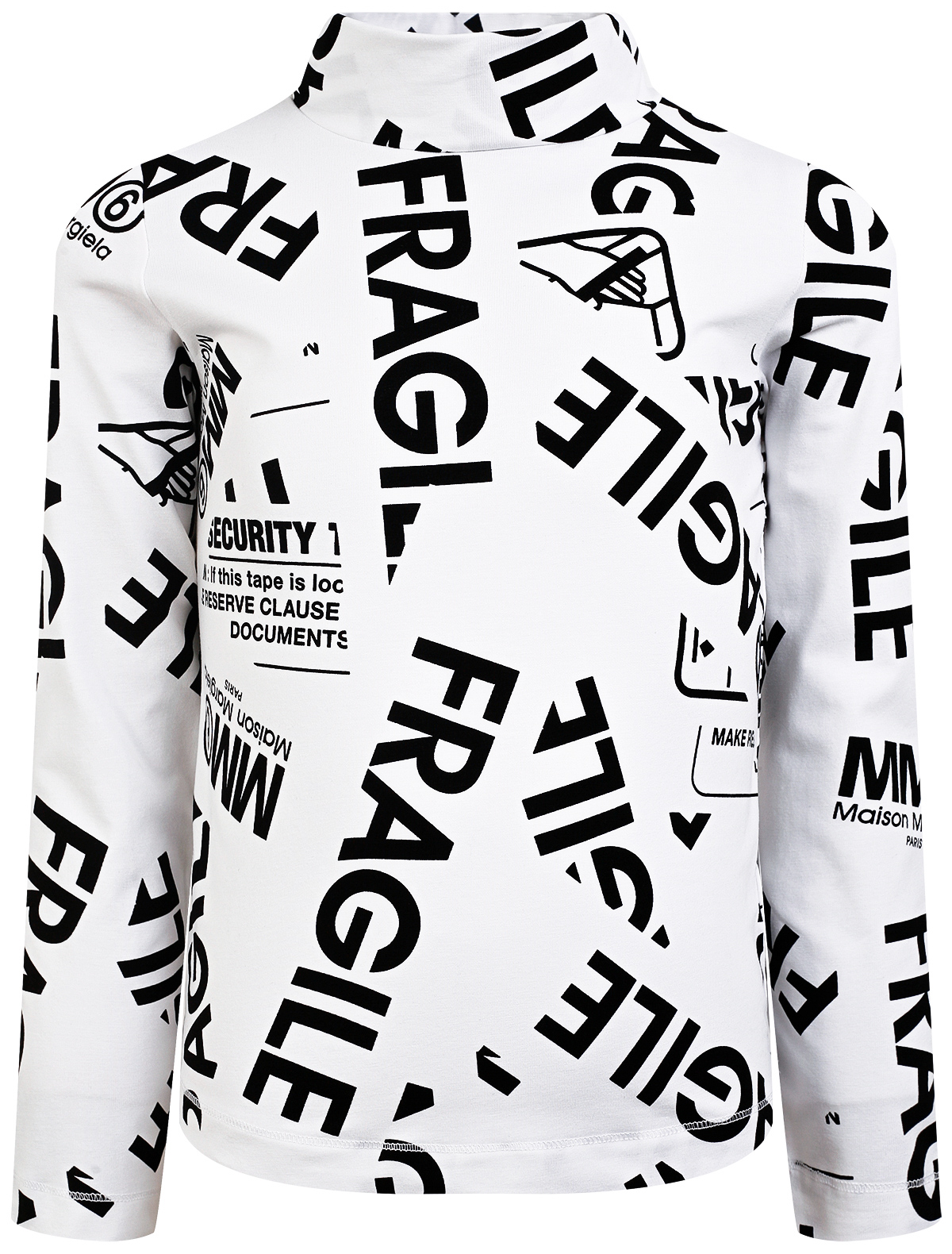 

Лонгслив MM6 Maison Margiela, Белый, 2345701