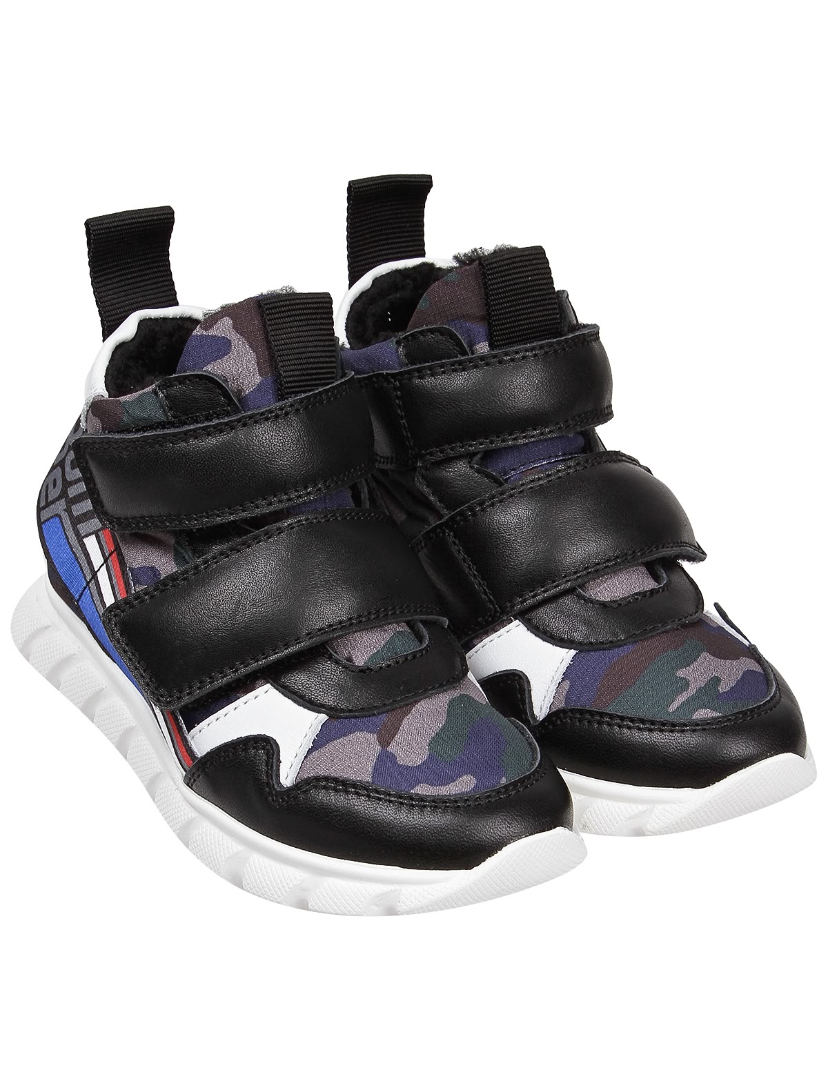 Кроссовки милитари на липучках