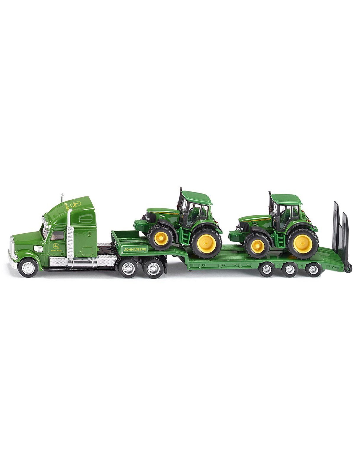 Грузовик-тягач с двумя тракторами