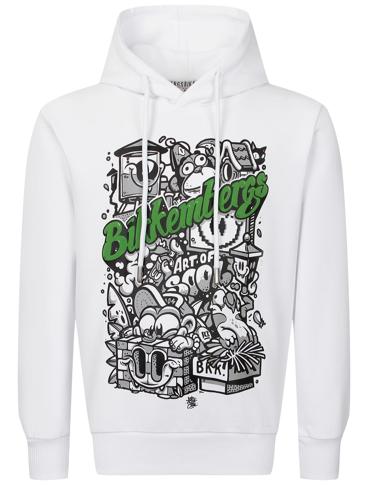 Худи с принтом в стиле граффити