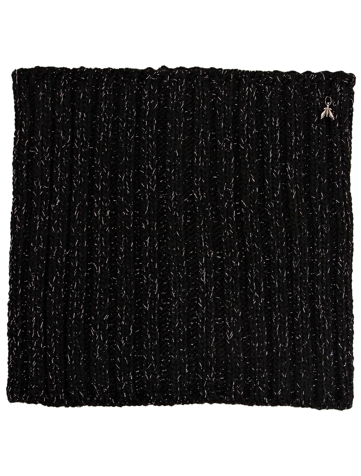 Шарф с блестящей нитью