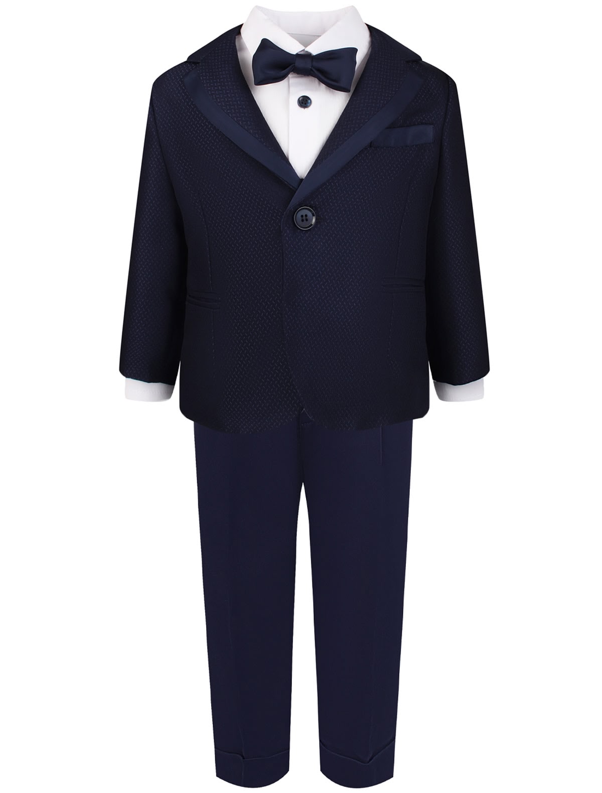 Тёмно-синий костюм из 4 изд.