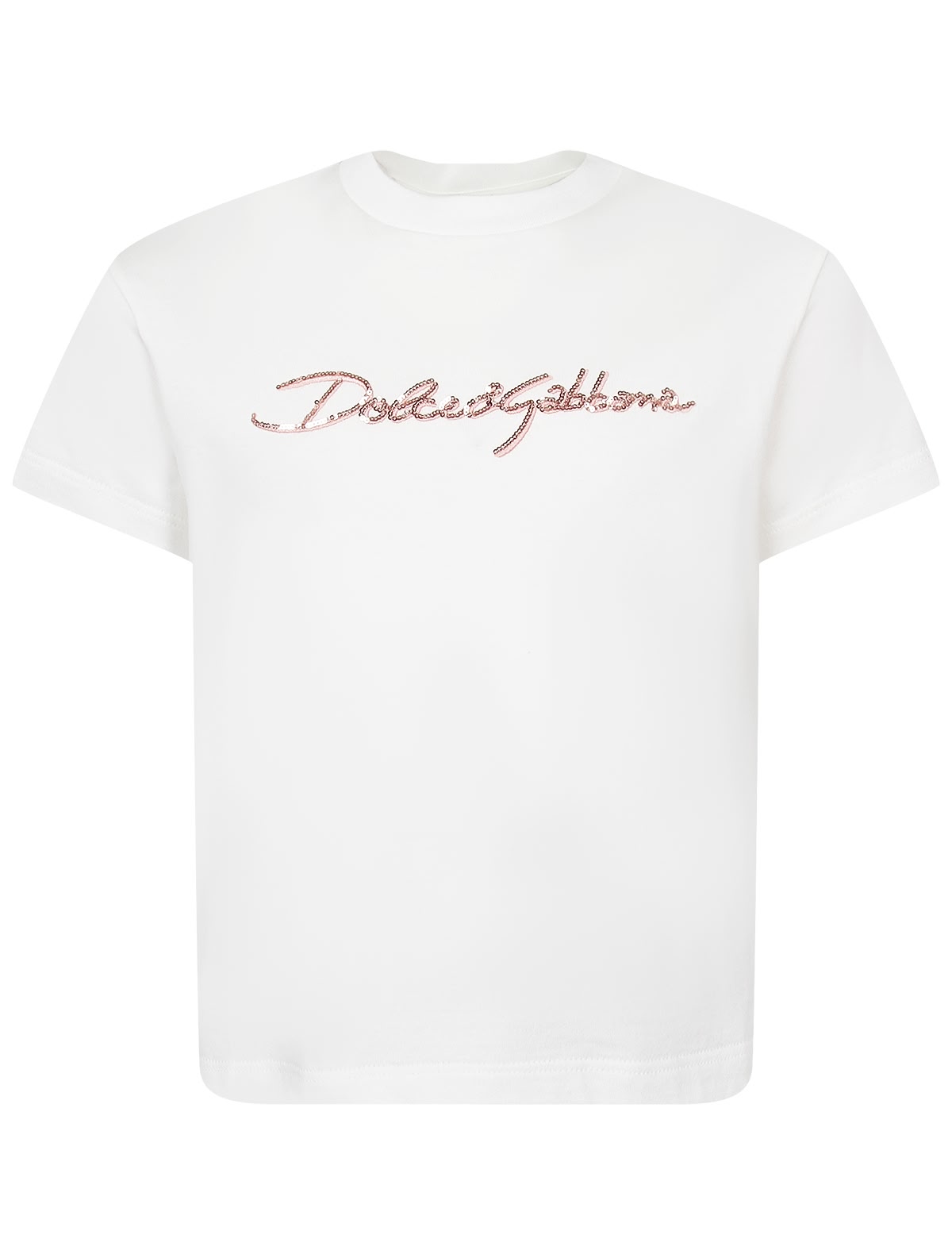 Футболка с логотипом из страз