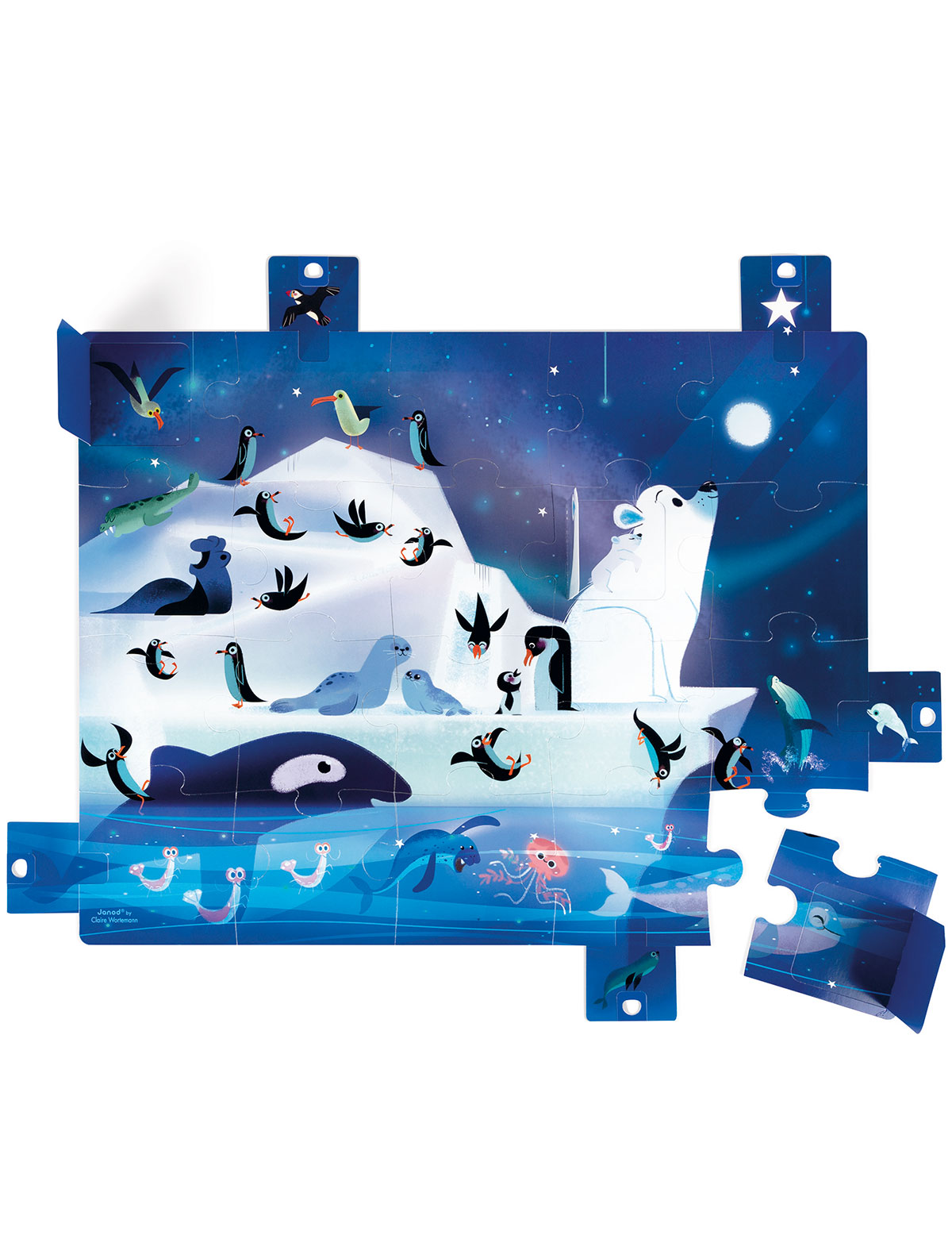 Пазл с сюрпризом Под звездами 20 элементов