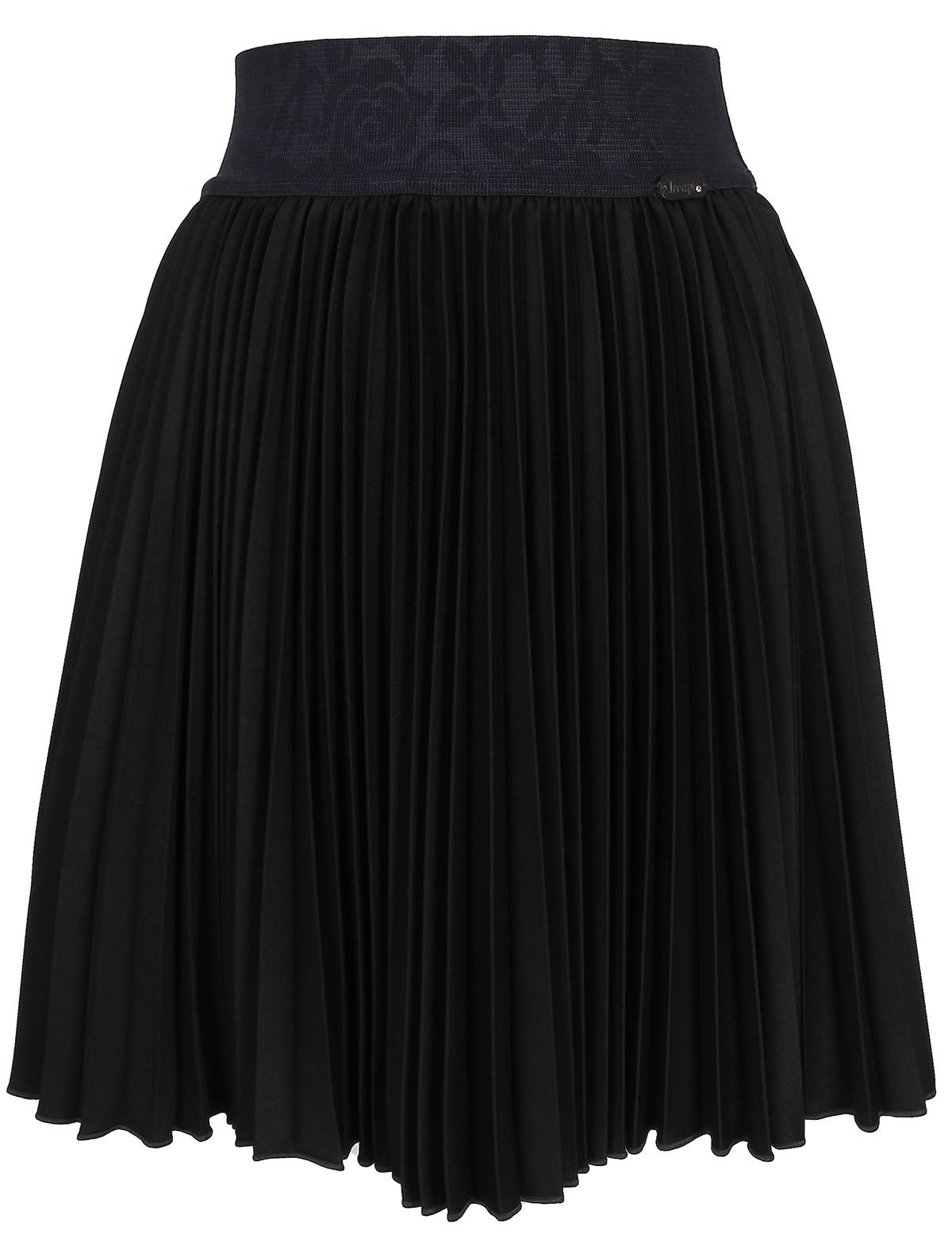 Тёмно-синяя плиссированная юбка