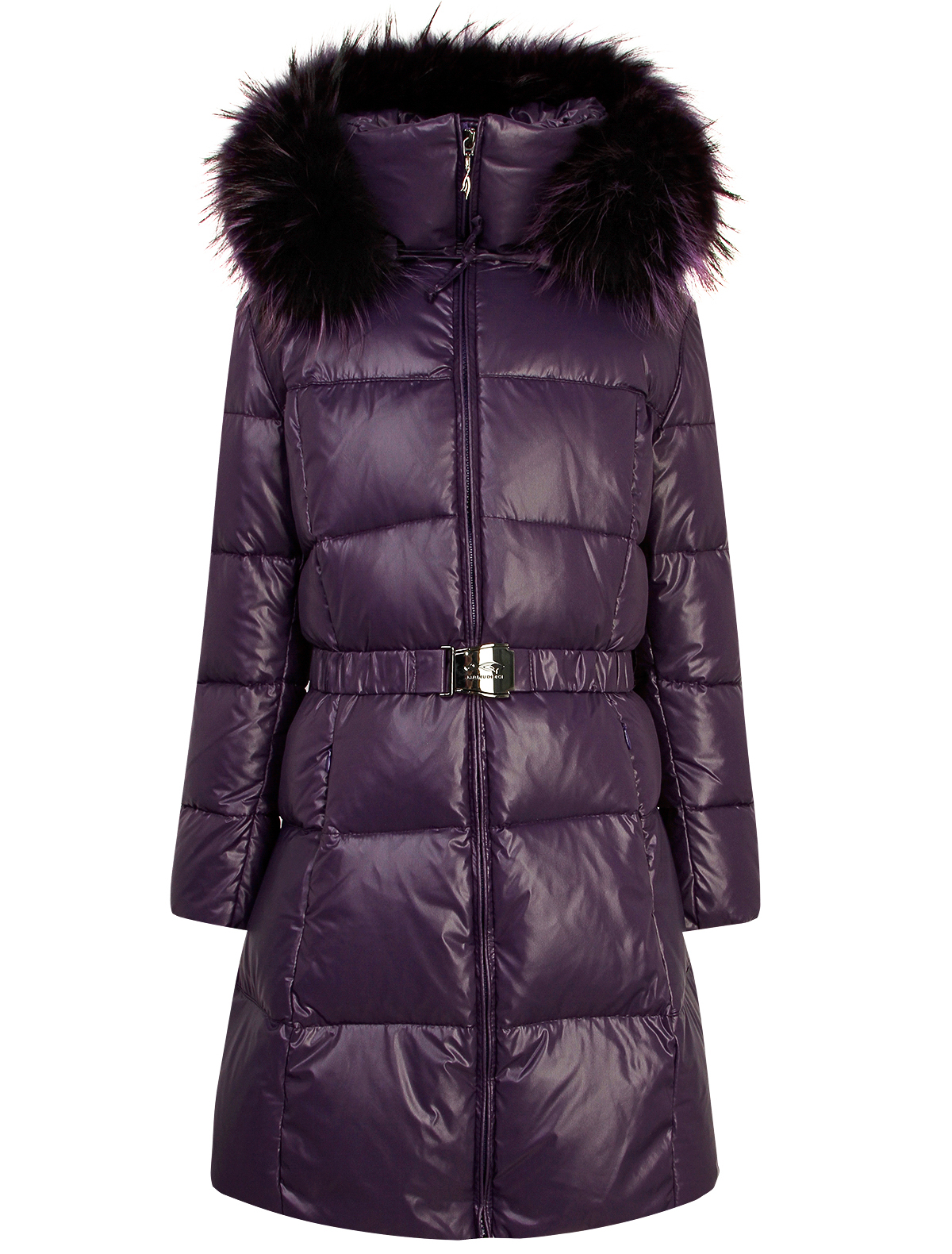Пальто Manudieci 1880413, цвет фиолетовый, размер 6 1123309881046 - фото 1