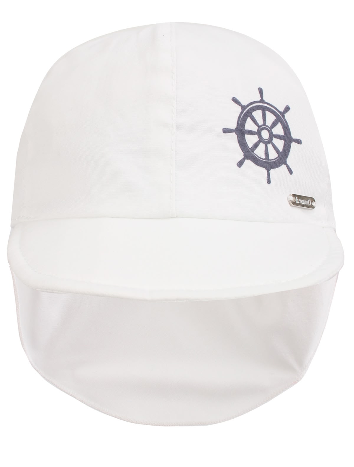 Кепка с принтом штурвал