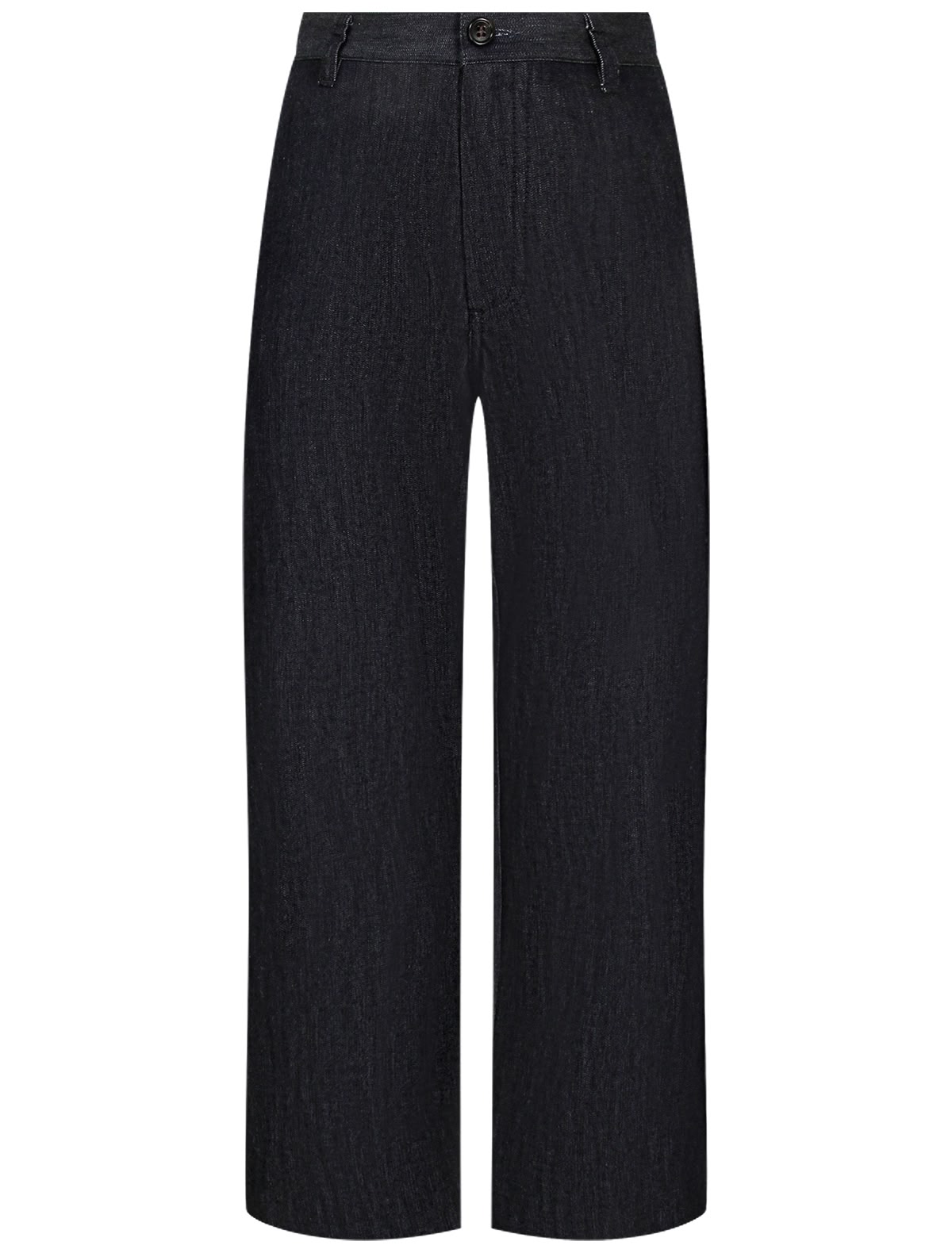 Темно-синие брюки