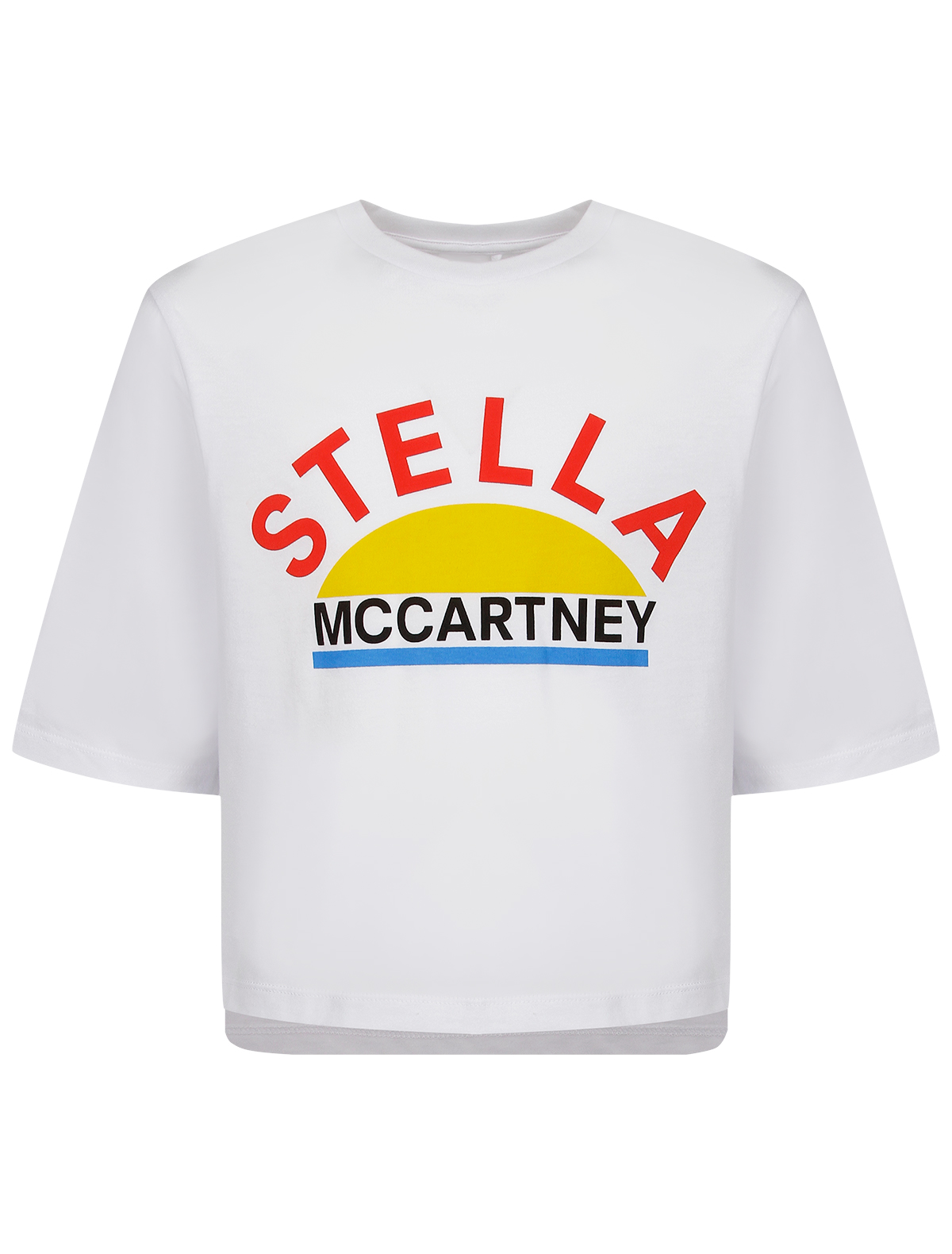Футболка Stella McCartney белого цвета