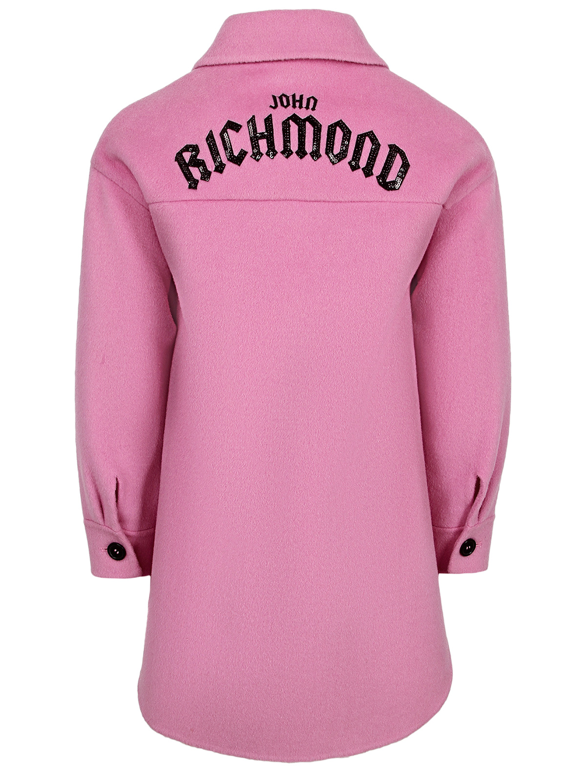 Пальто JOHN RICHMOND 2613849, цвет розовый, размер 9 1124509382913 - фото 4