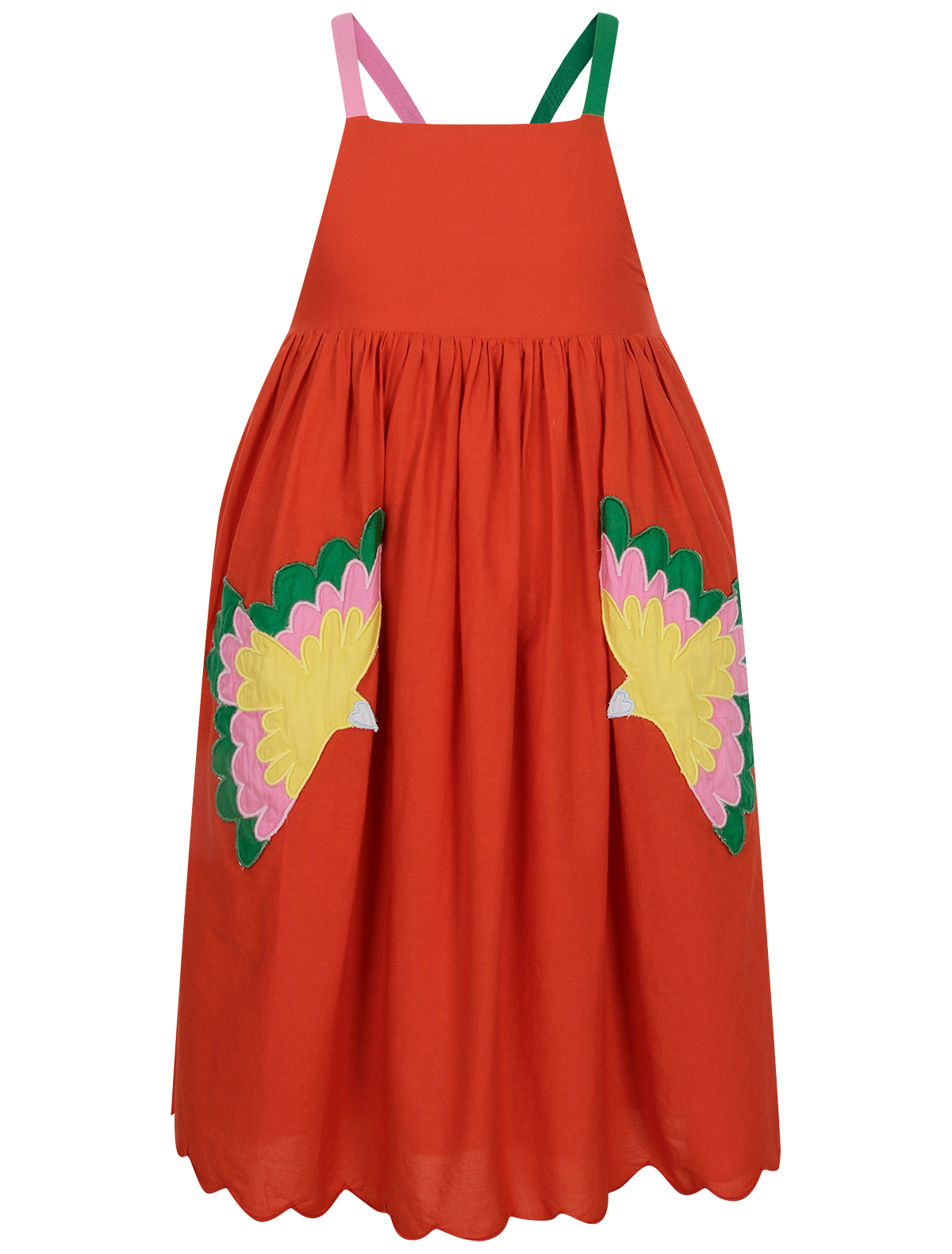 Платье Stella McCartney 2565771, цвет красный, размер 11