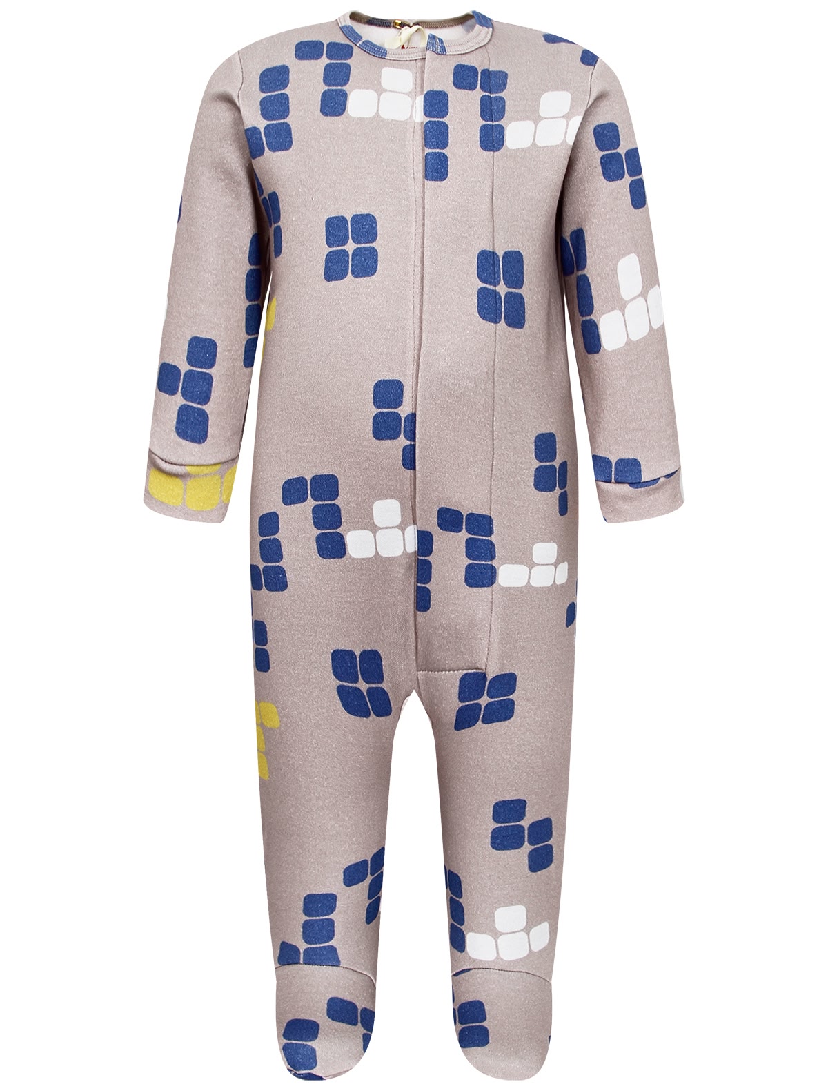 Комбинезон с принтом тетрис