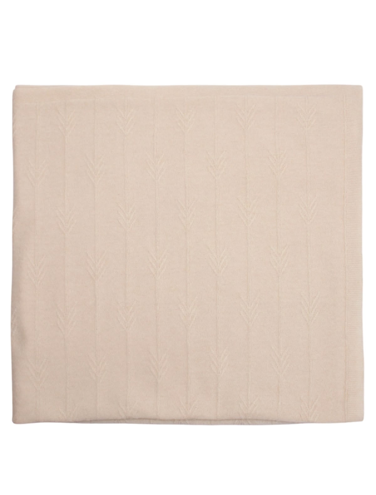 Светло-бежевый плед