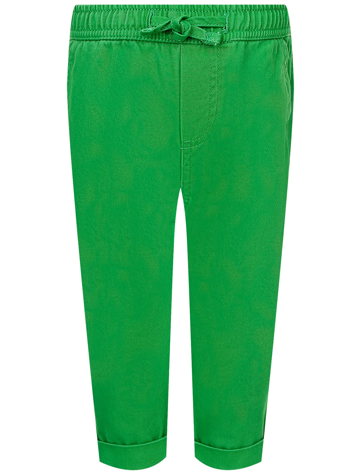 Зелёные брюки на резинке
