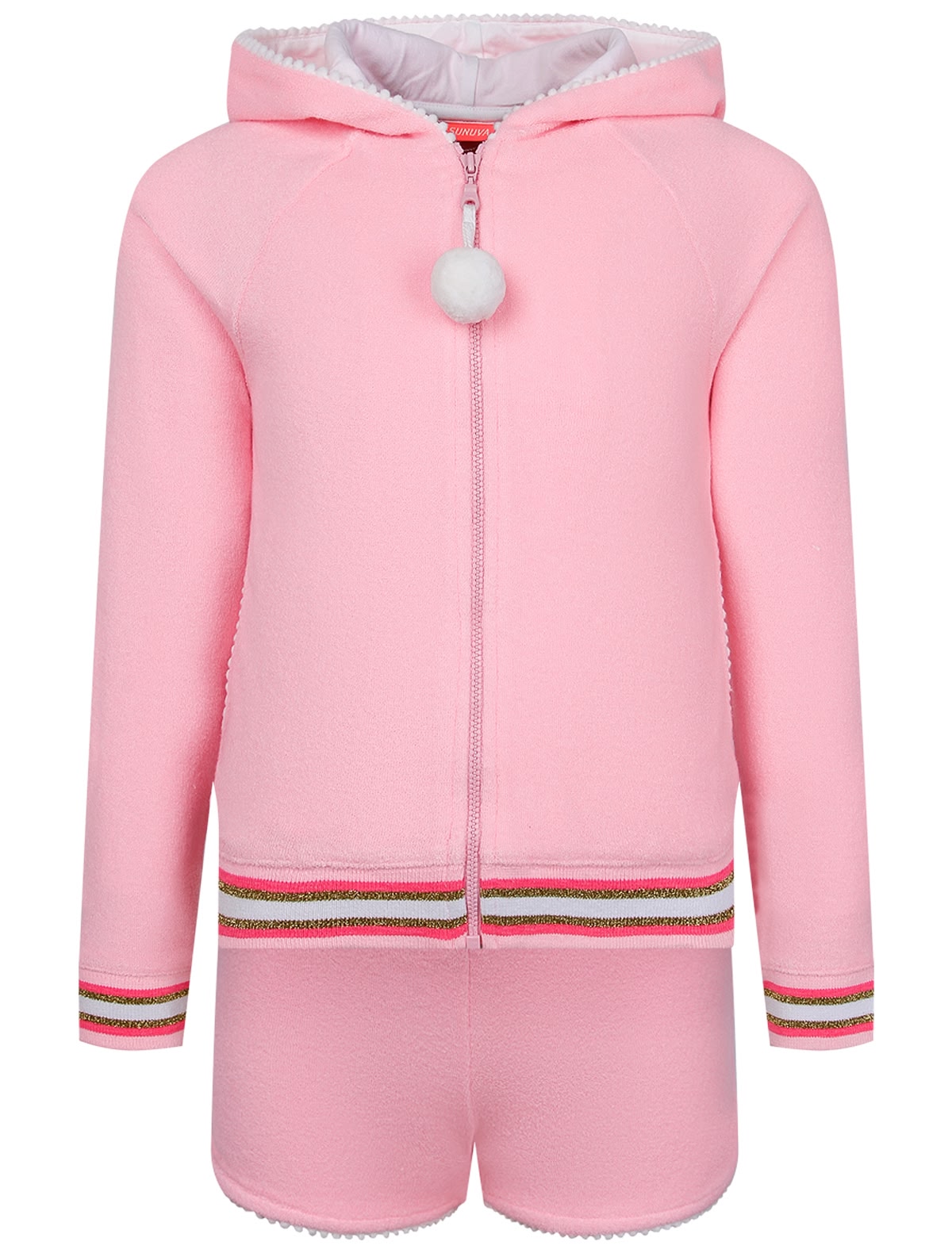 Комплект из толстовки и шорт