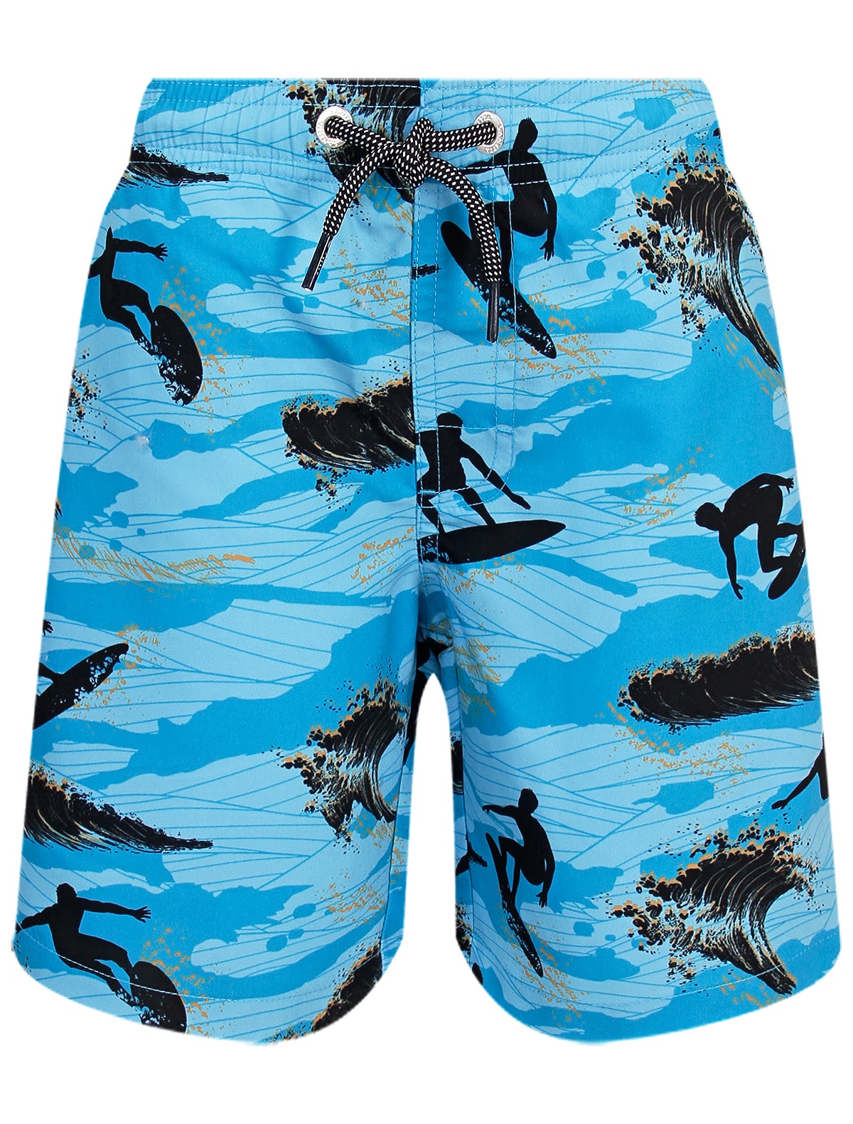 Пляжные шорты с принтом серфинг