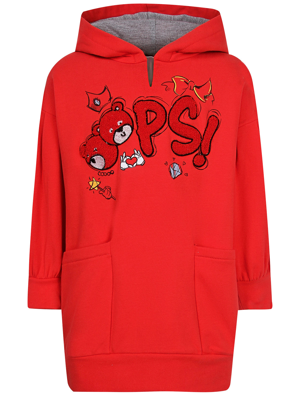 Платье-толстовка