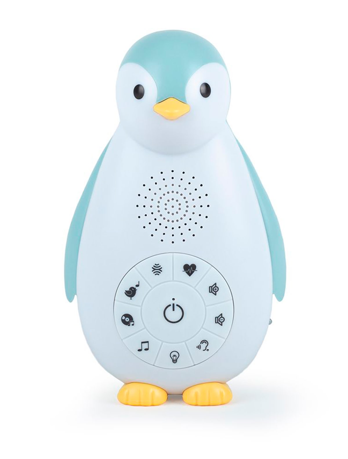 Беспроводная колонка + проигрыватель + ночник Голубой пингвин