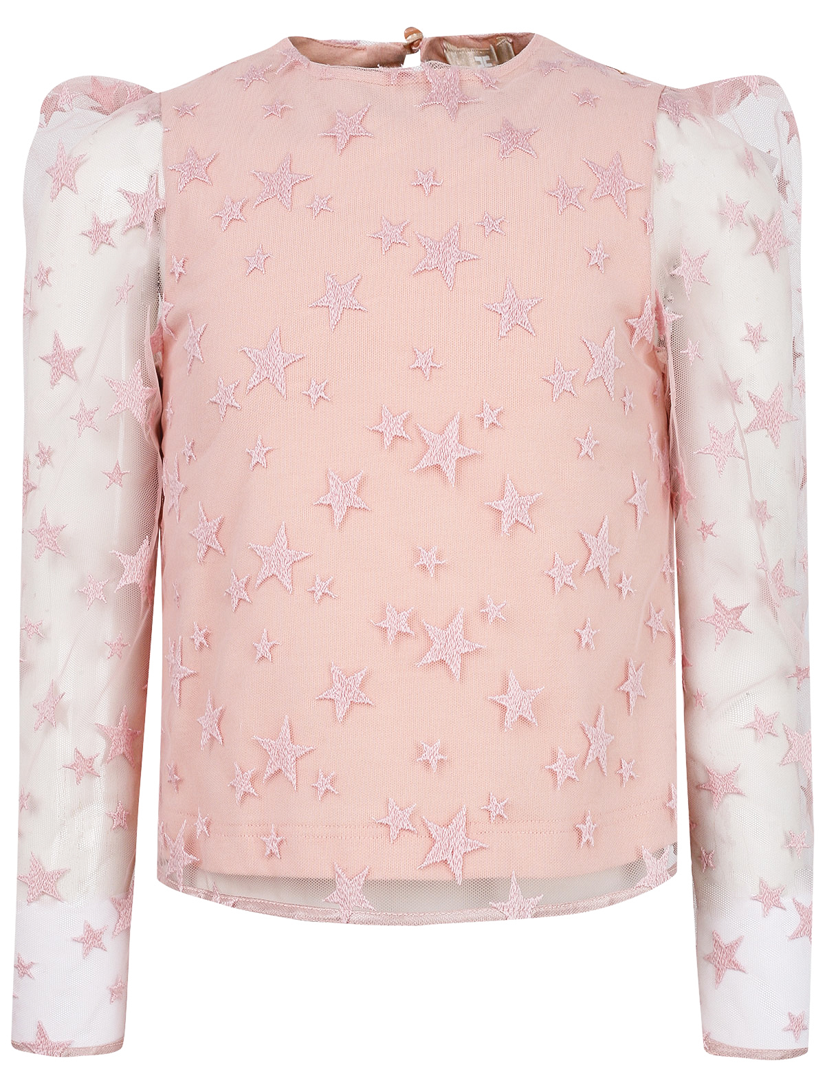 Блуза ELISABETTA FRANCHI 2139774, цвет розовый, размер 13 1032609981151 - фото 1