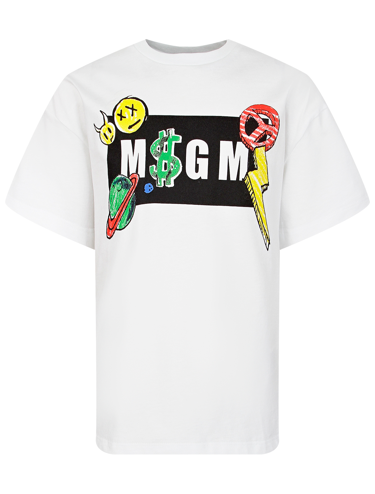 

Футболка MSGM, Белый, 2530956