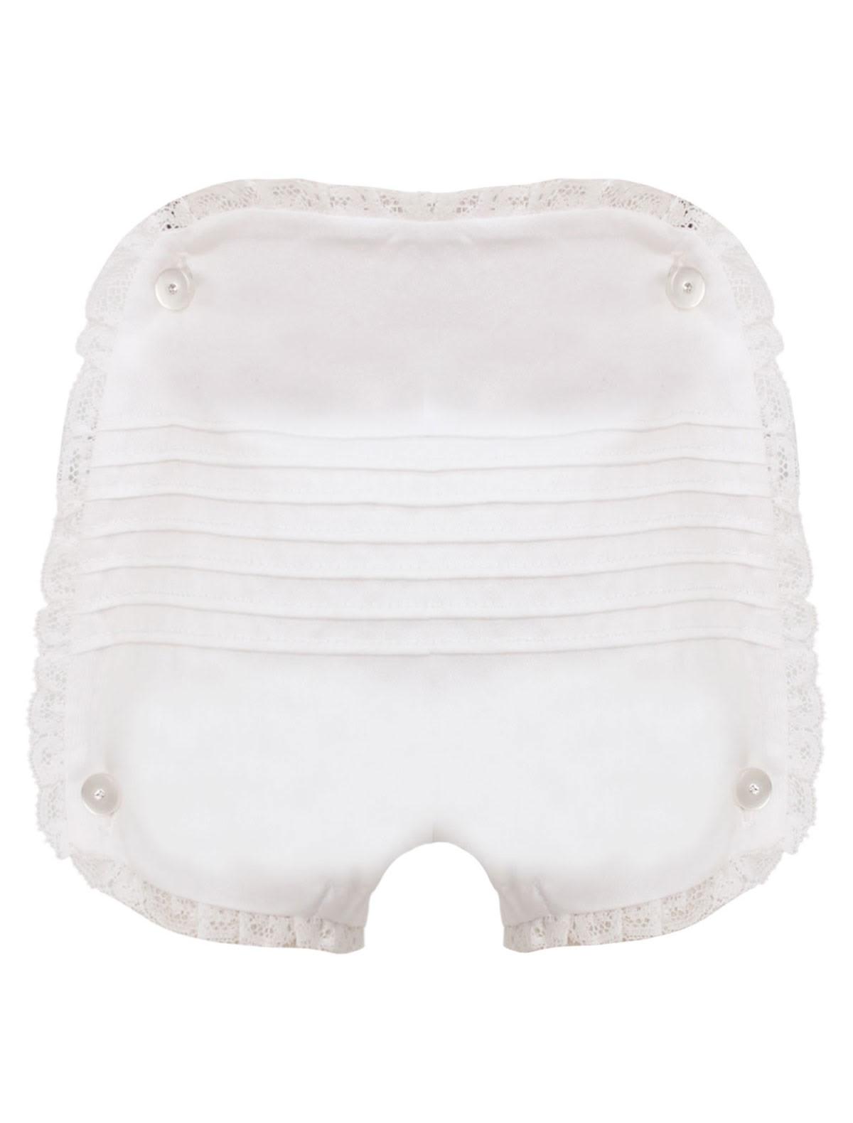 Белые хлопковые шорты