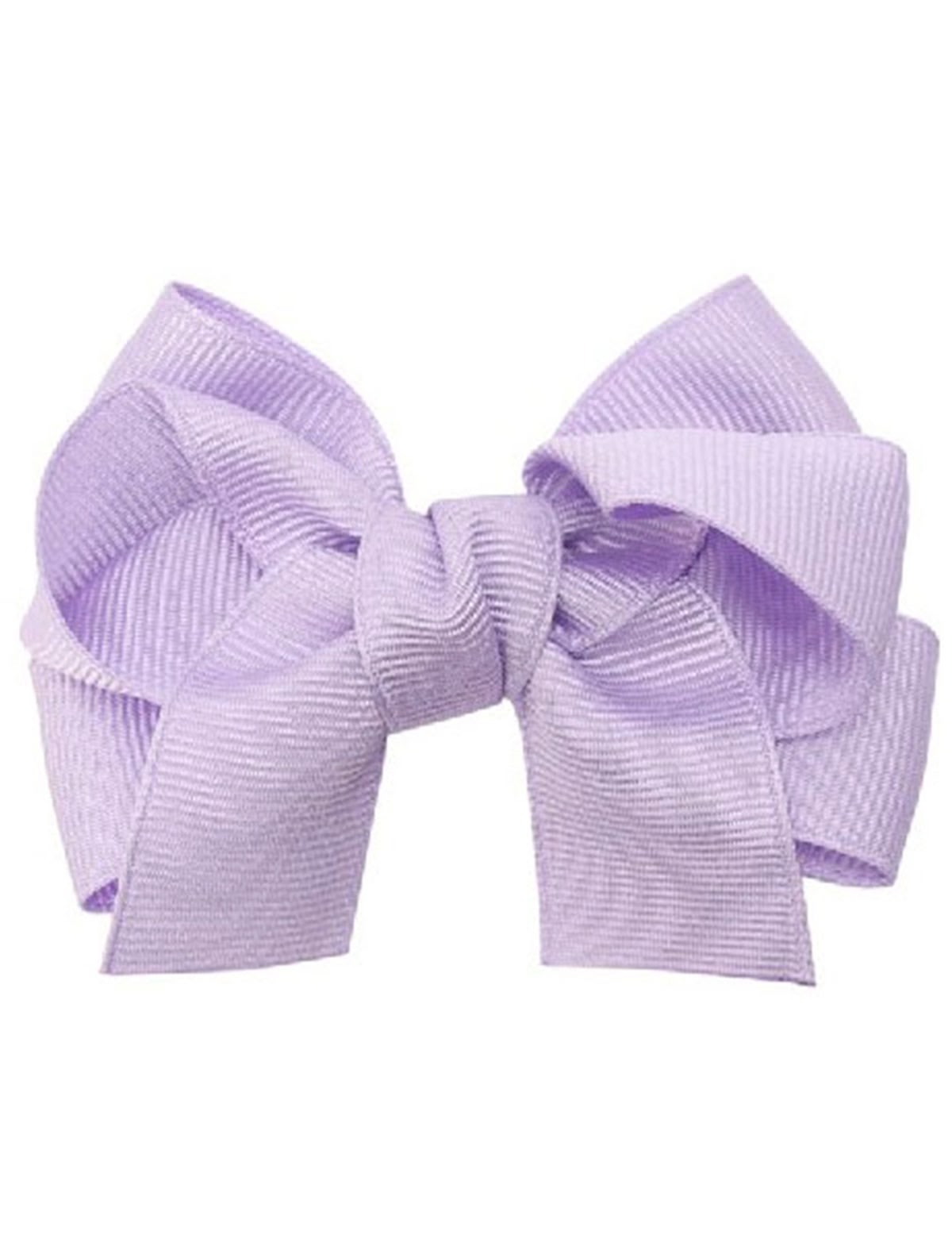 Заколка-зажим "фиолетовый бант"