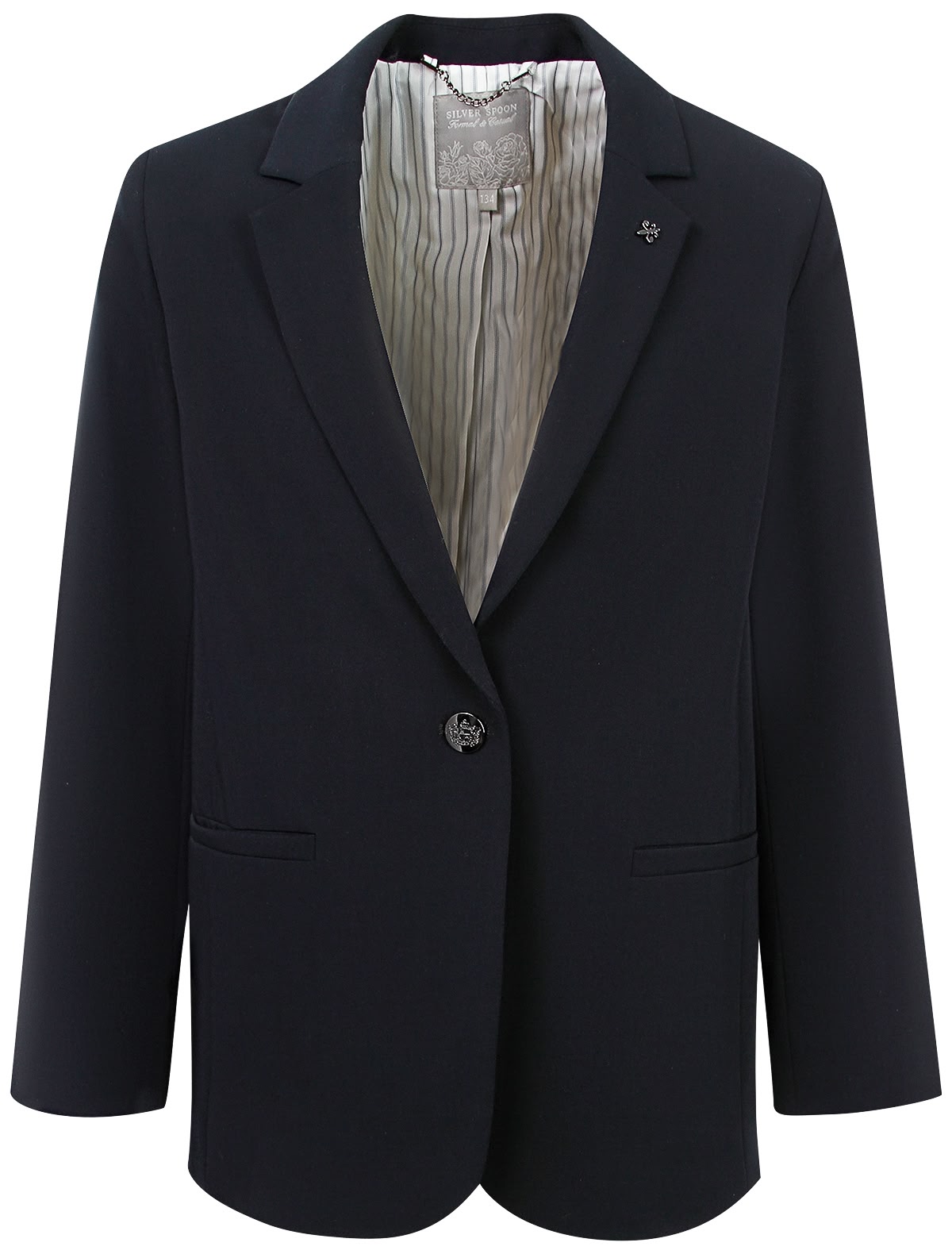 Жакет прямого силуэта