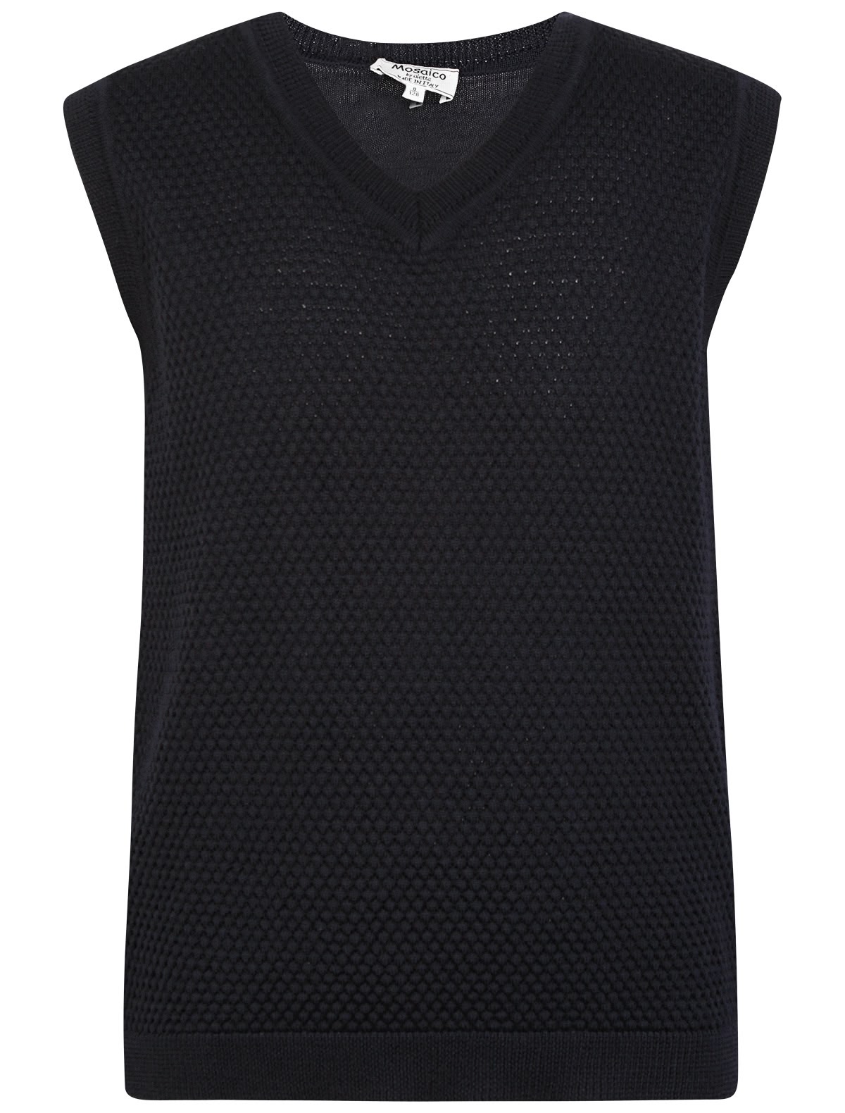 Жилет из натуральной шерсти