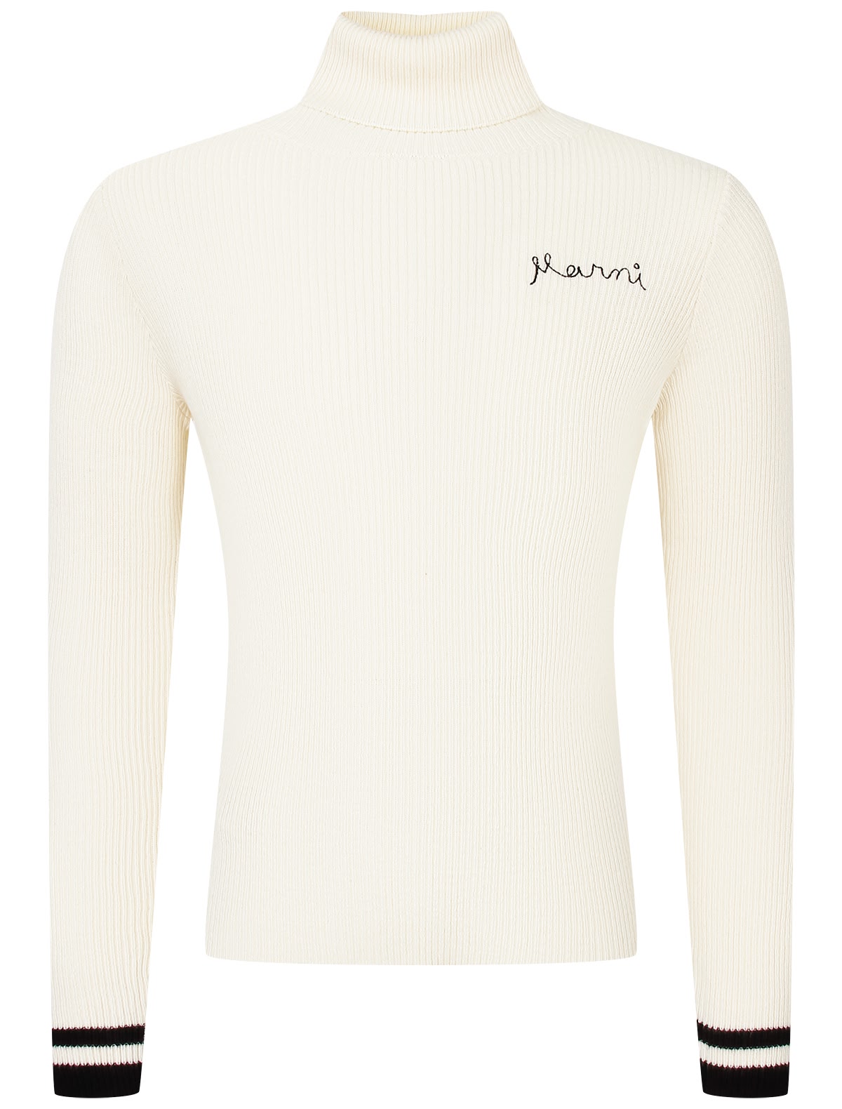 Кремовый джемпер с логотипом