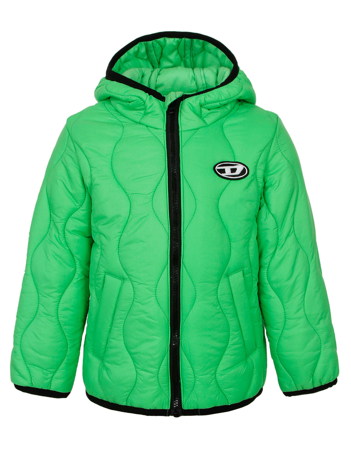 Куртка Diesel 2656372, цвет зеленый, размер 18 1074529410526 - фото 1